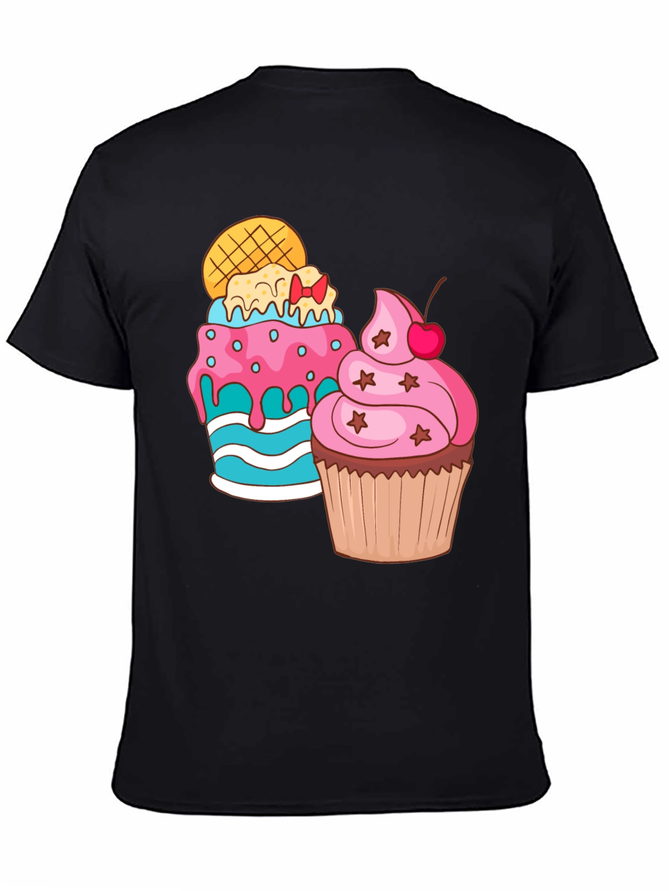 Sweet Treat T-Shirt: Cupcake Graphic Tee