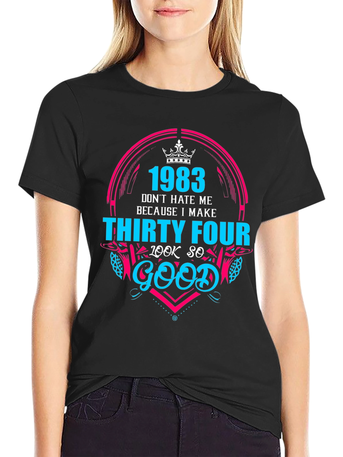 1983 Thirty Four Look So Good Graphic Tee