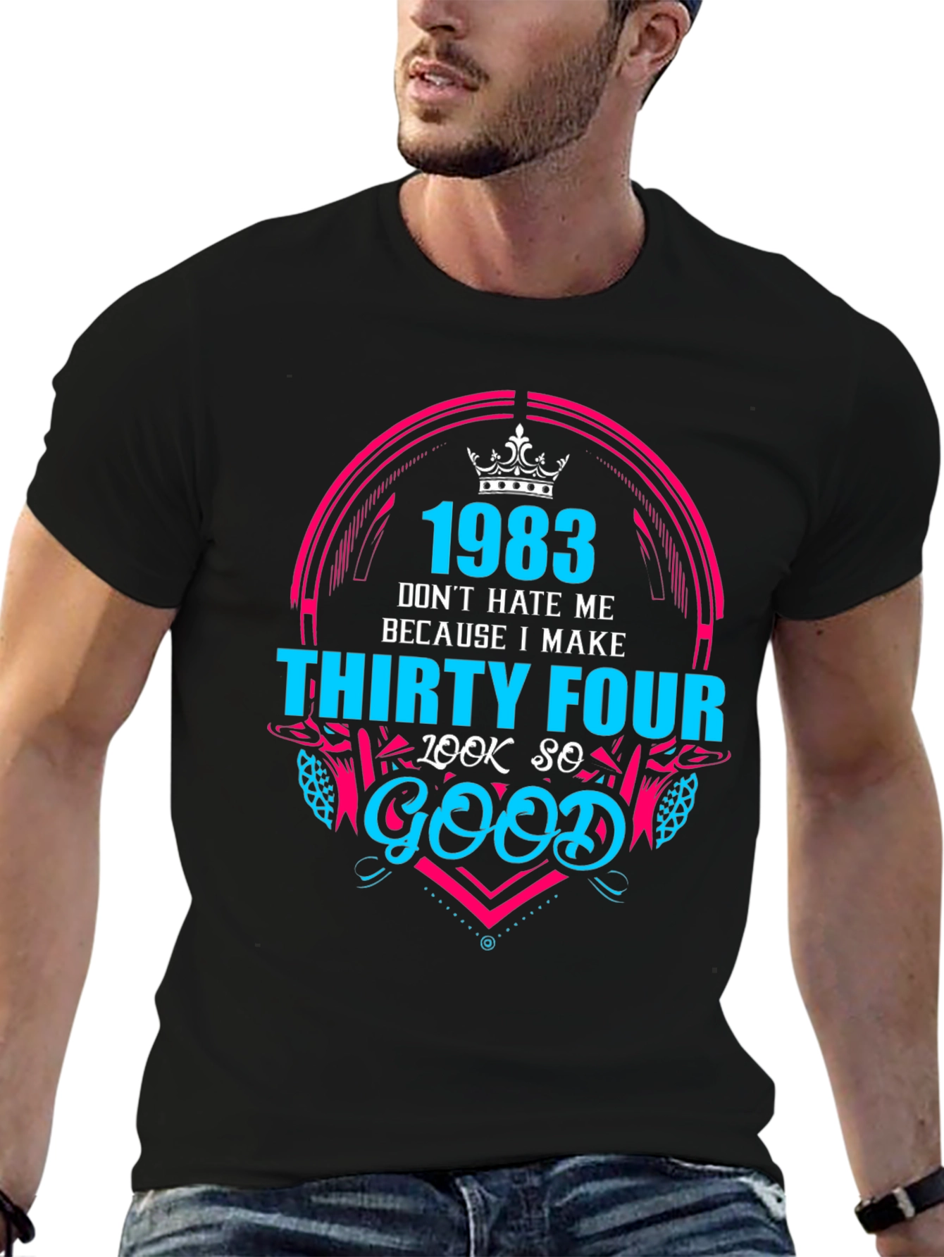 1983 Thirty Four Look So Good Graphic Tee