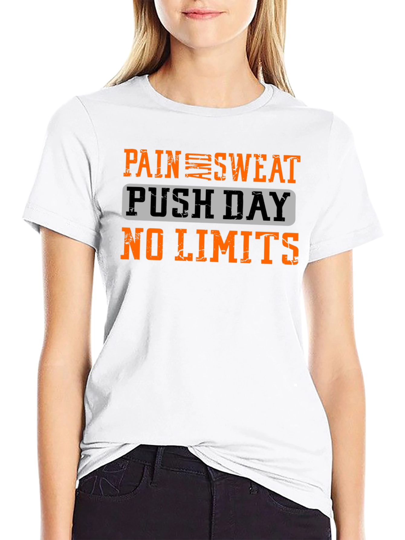 Pain Sweat Push Day Tee - No Limits