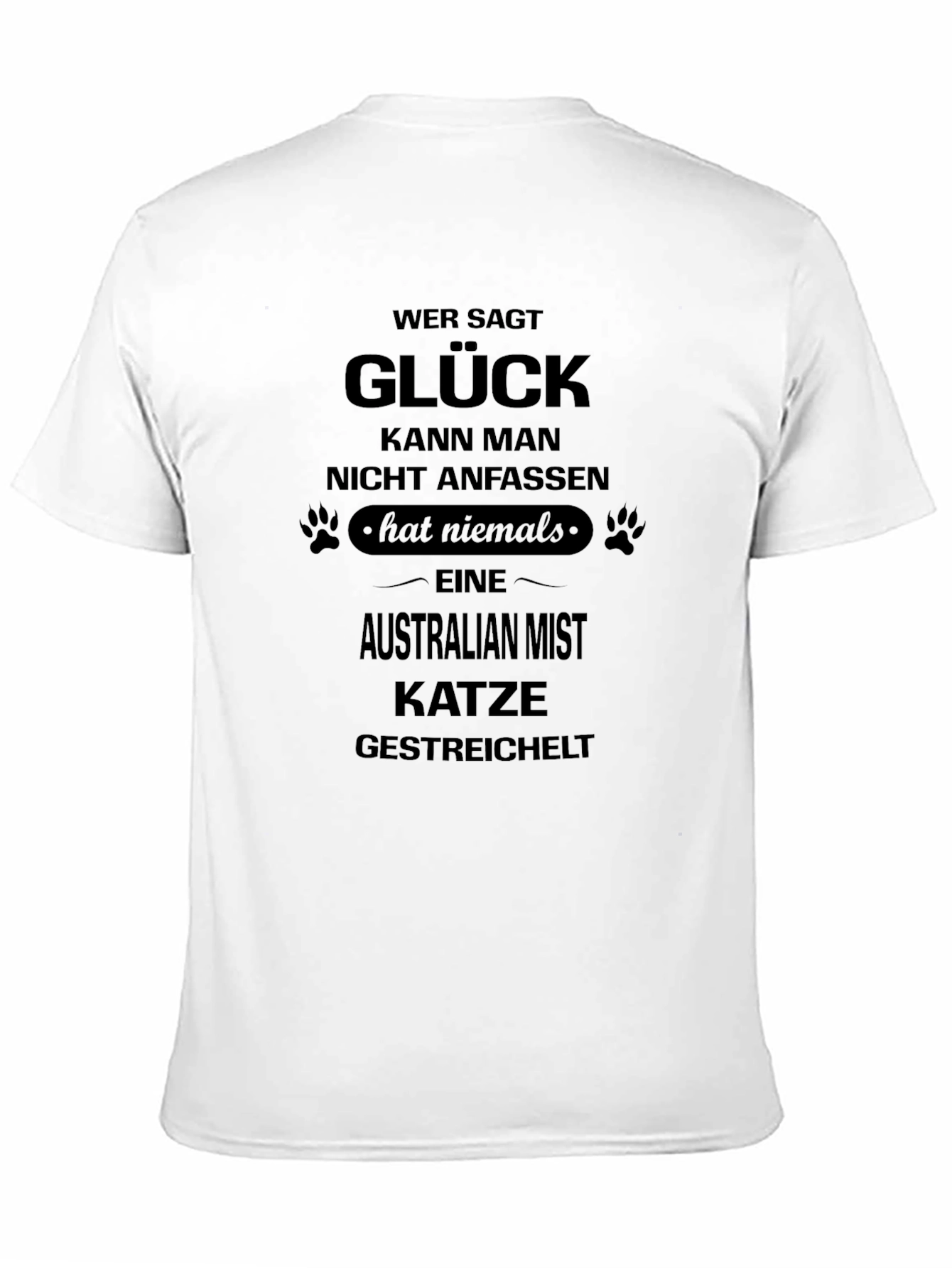 Australian Mist Cat T-Shirt - Glück Cat Lover Tee
