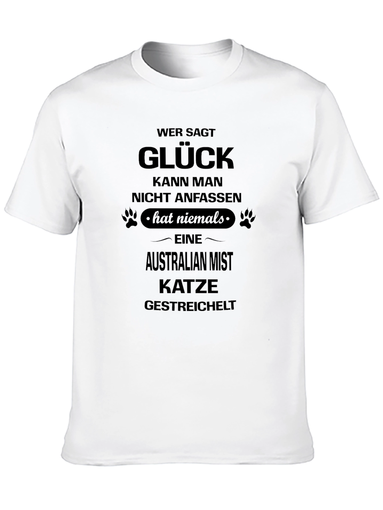 Australian Mist Cat T-Shirt - Glück Cat Lover Tee