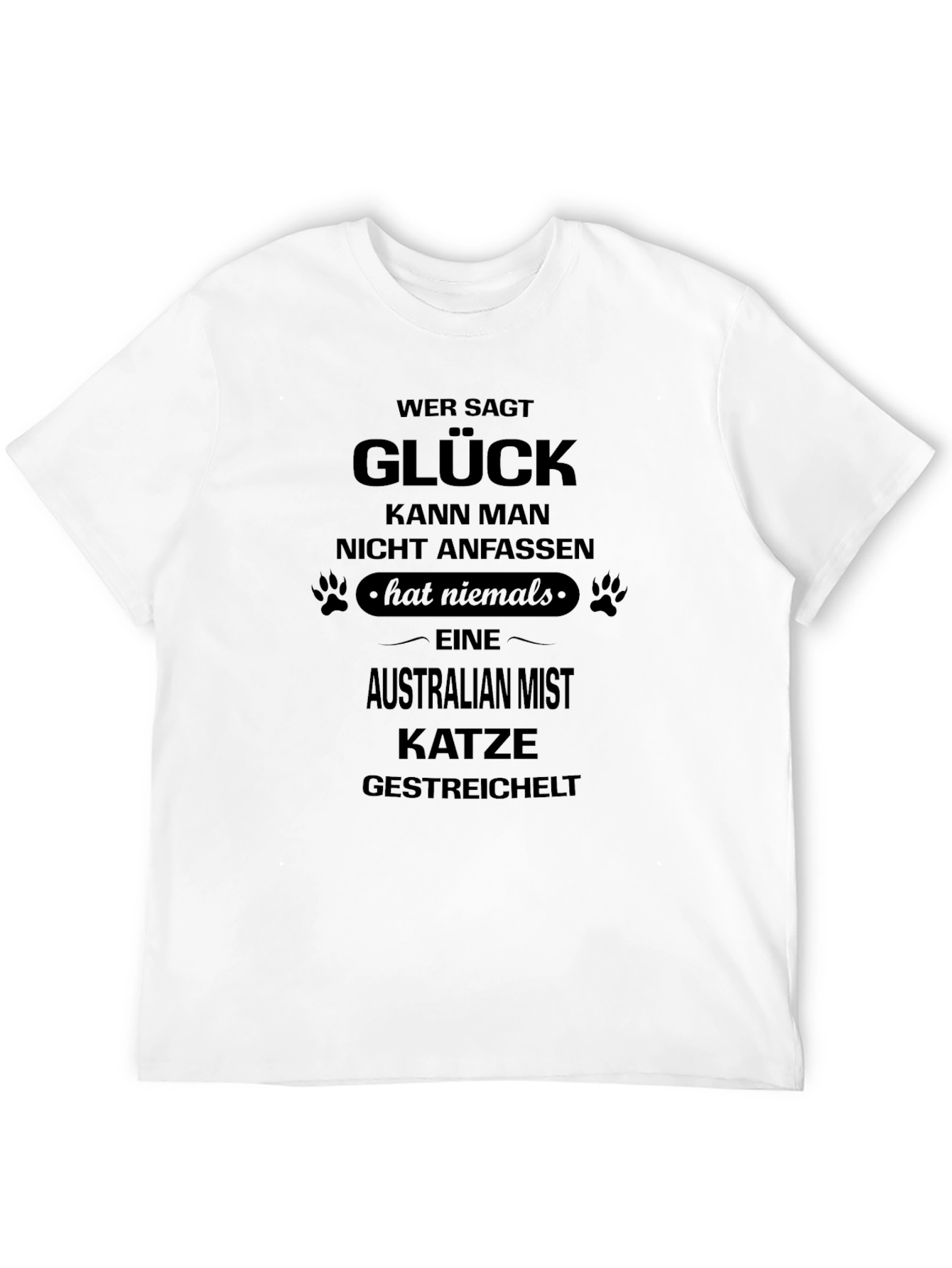 Australian Mist Cat T-Shirt - Glück Cat Lover Tee