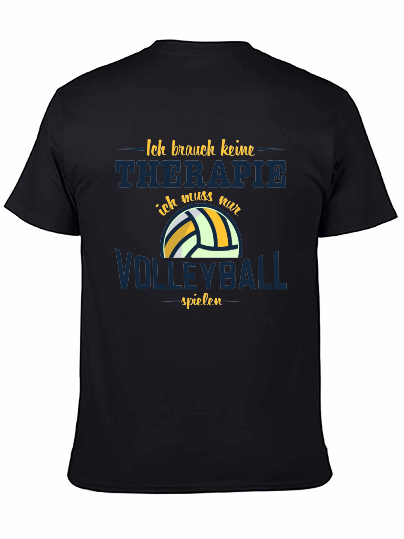 Volleyball Therapy Graphic T-Shirt