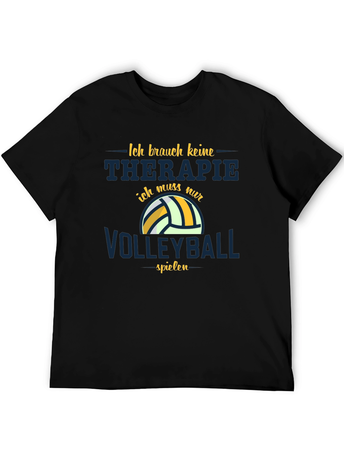 Volleyball Therapy Graphic T-Shirt