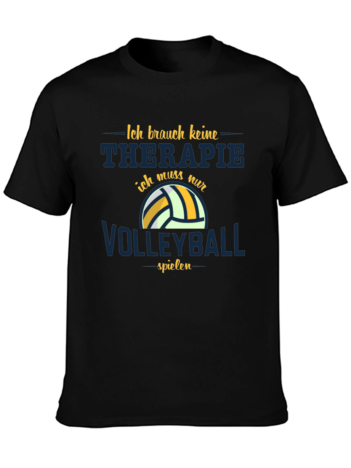 Volleyball Therapy Graphic T-Shirt