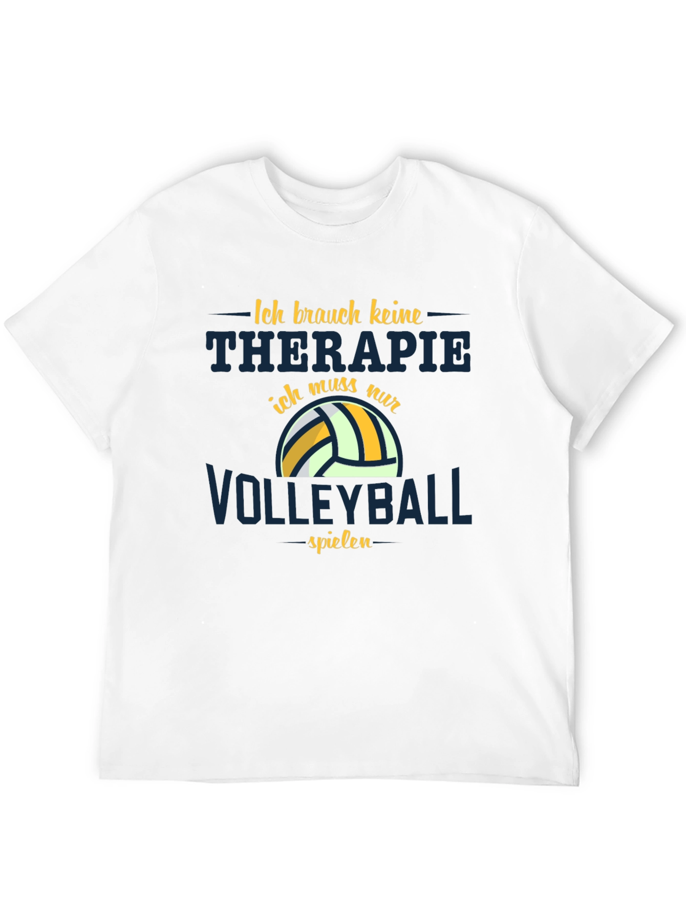 Volleyball Therapy Graphic T-Shirt