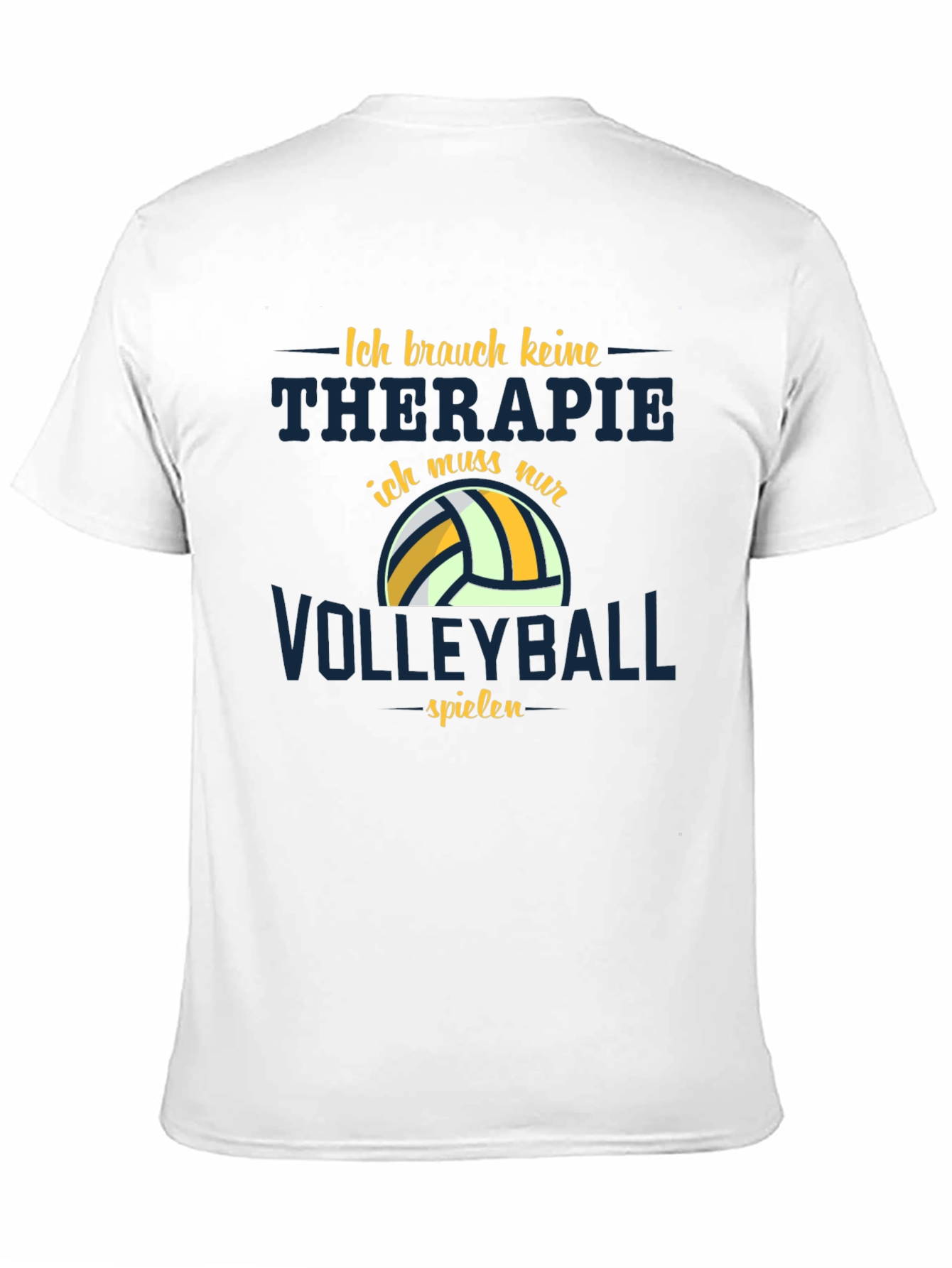Volleyball Therapy Graphic T-Shirt