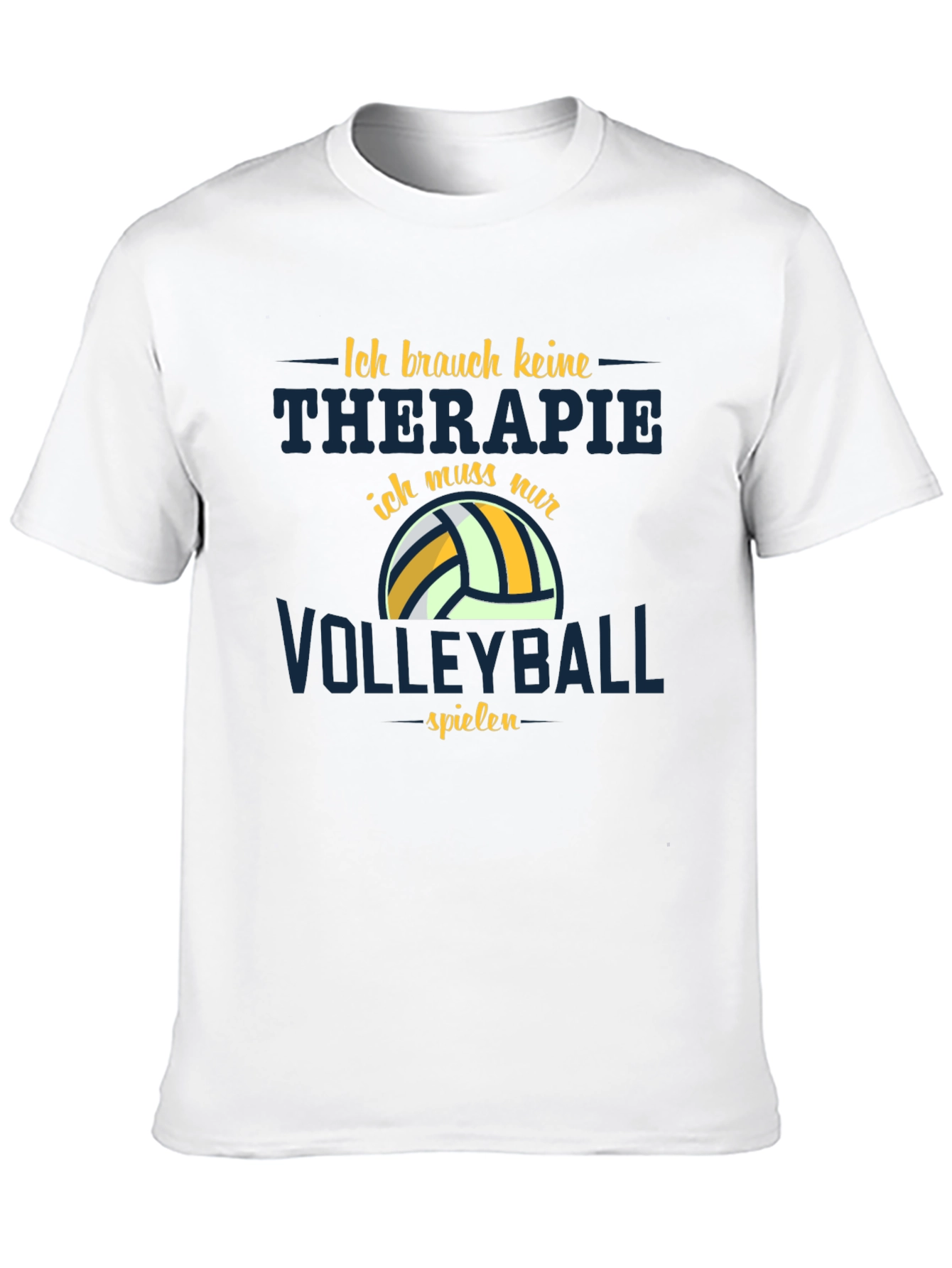 Volleyball Therapy Graphic T-Shirt