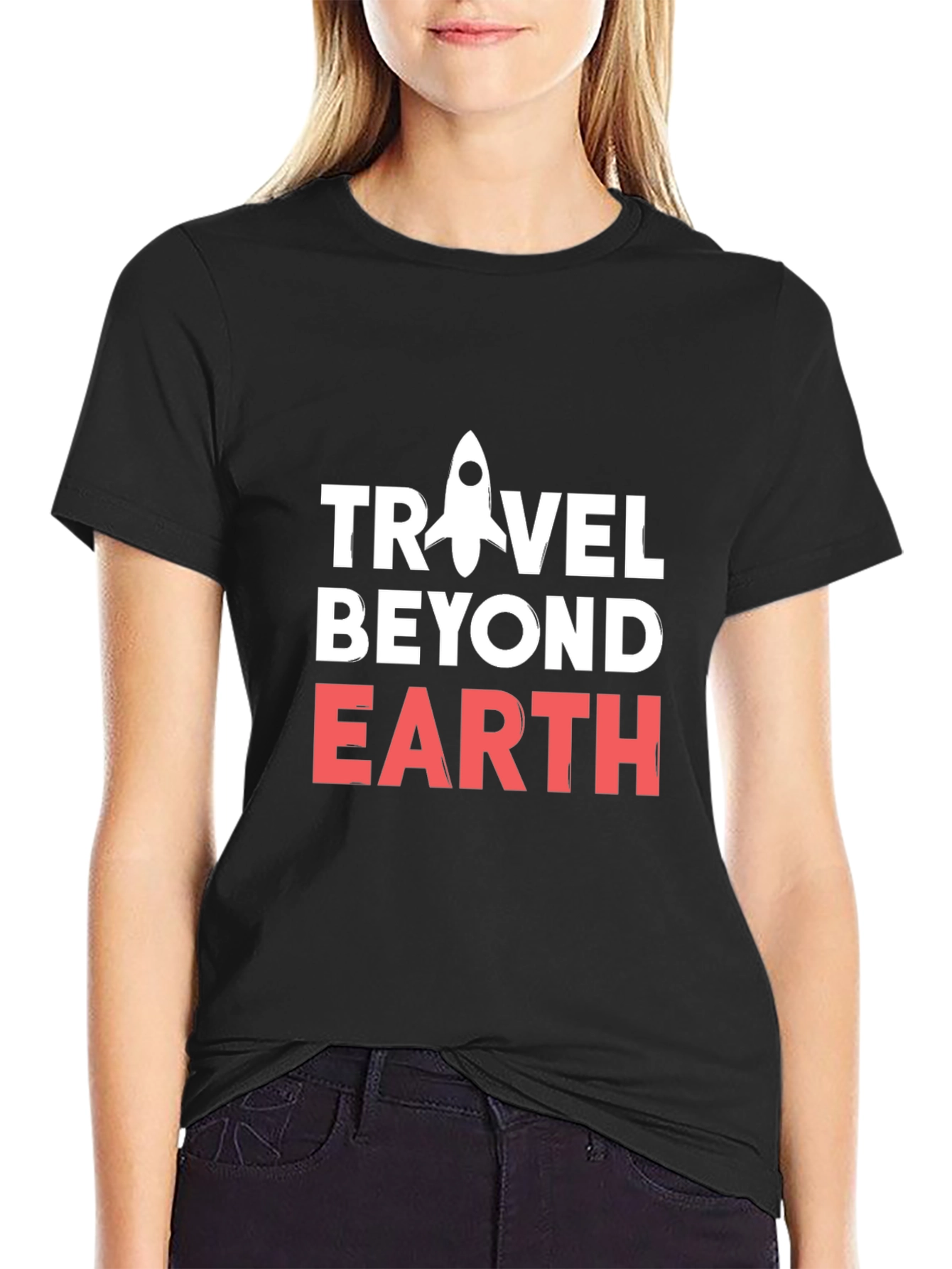 Travel Beyond Earth Graphic Tee