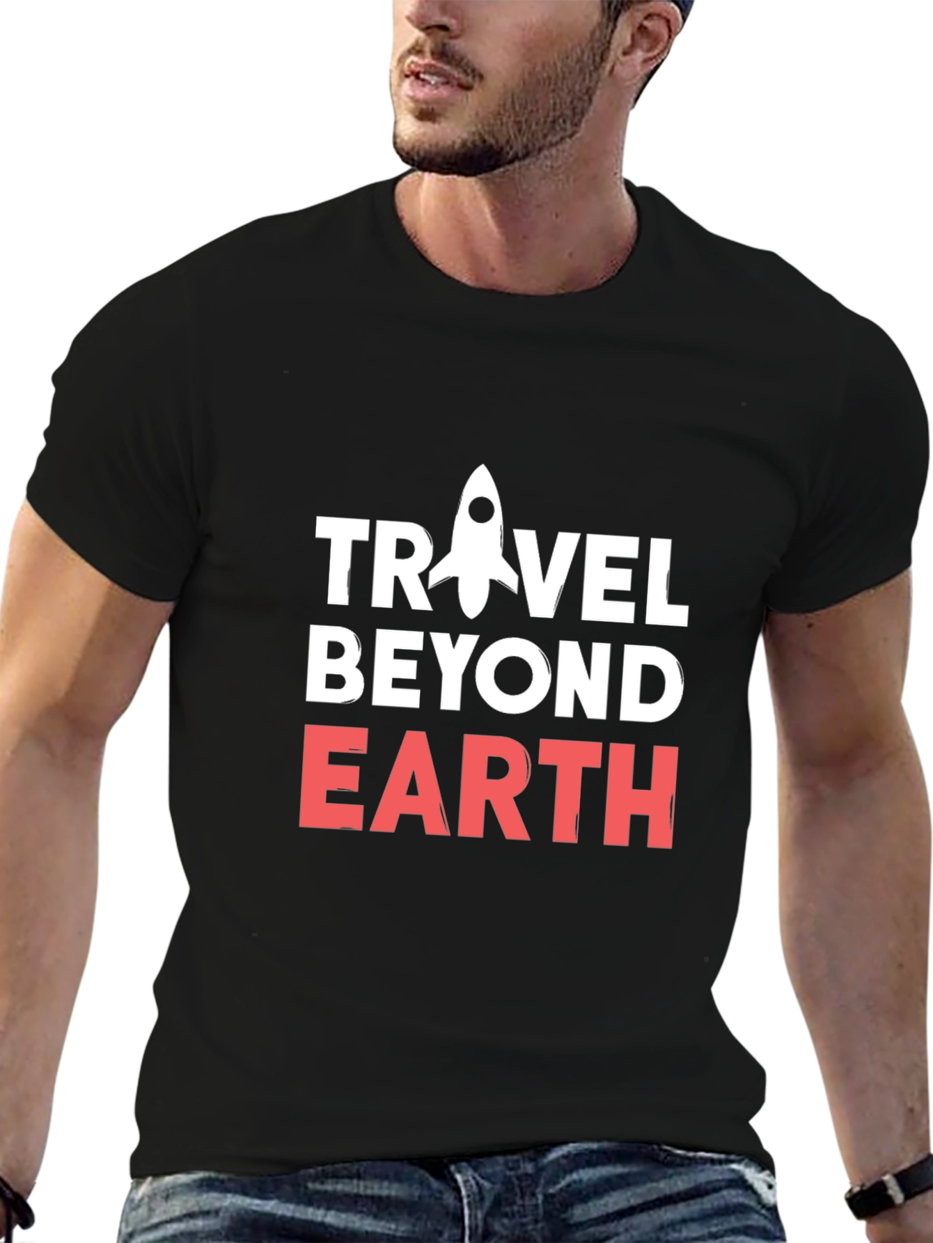 Travel Beyond Earth Graphic Tee
