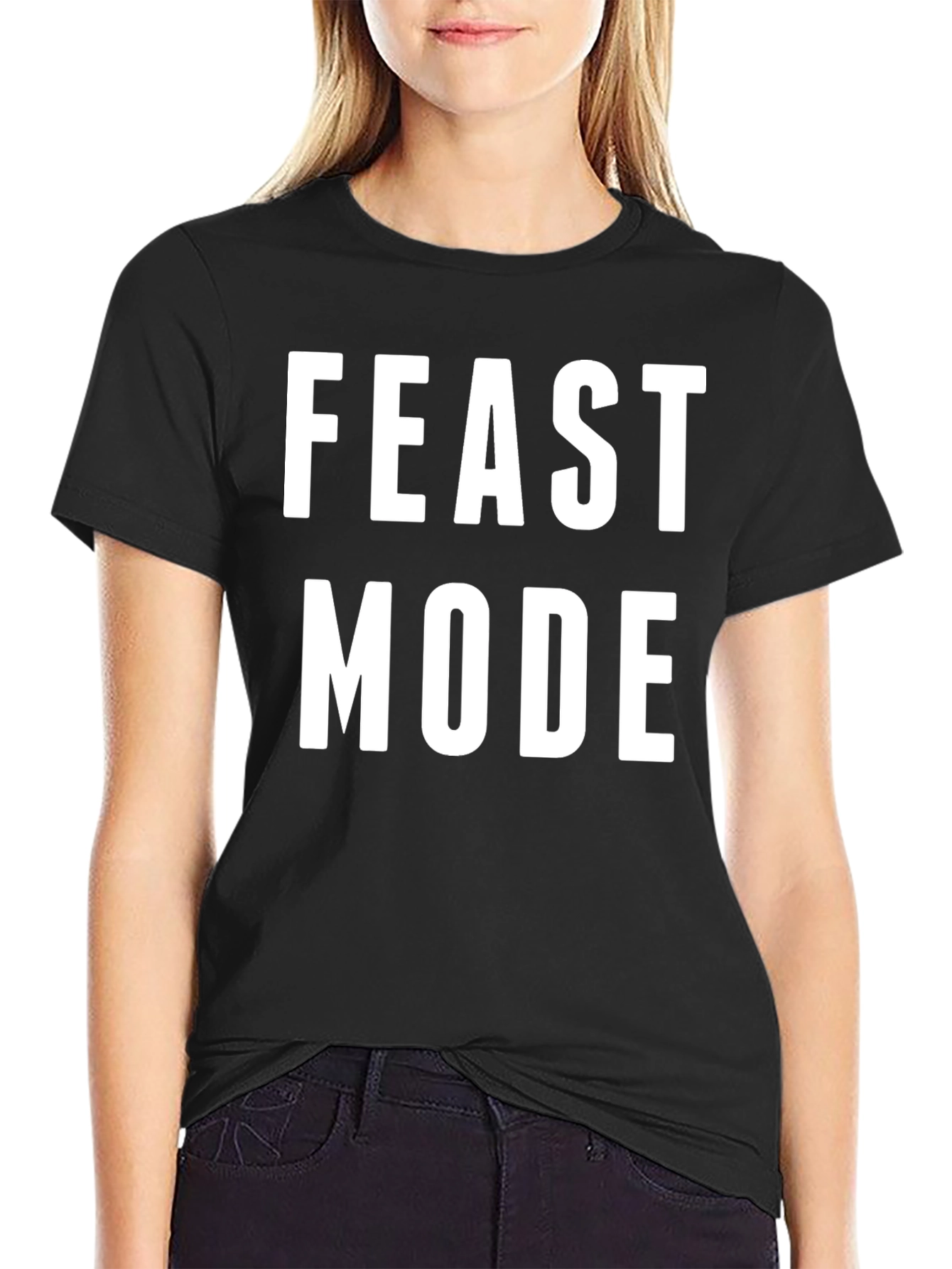 Feast Mode Black T-Shirt