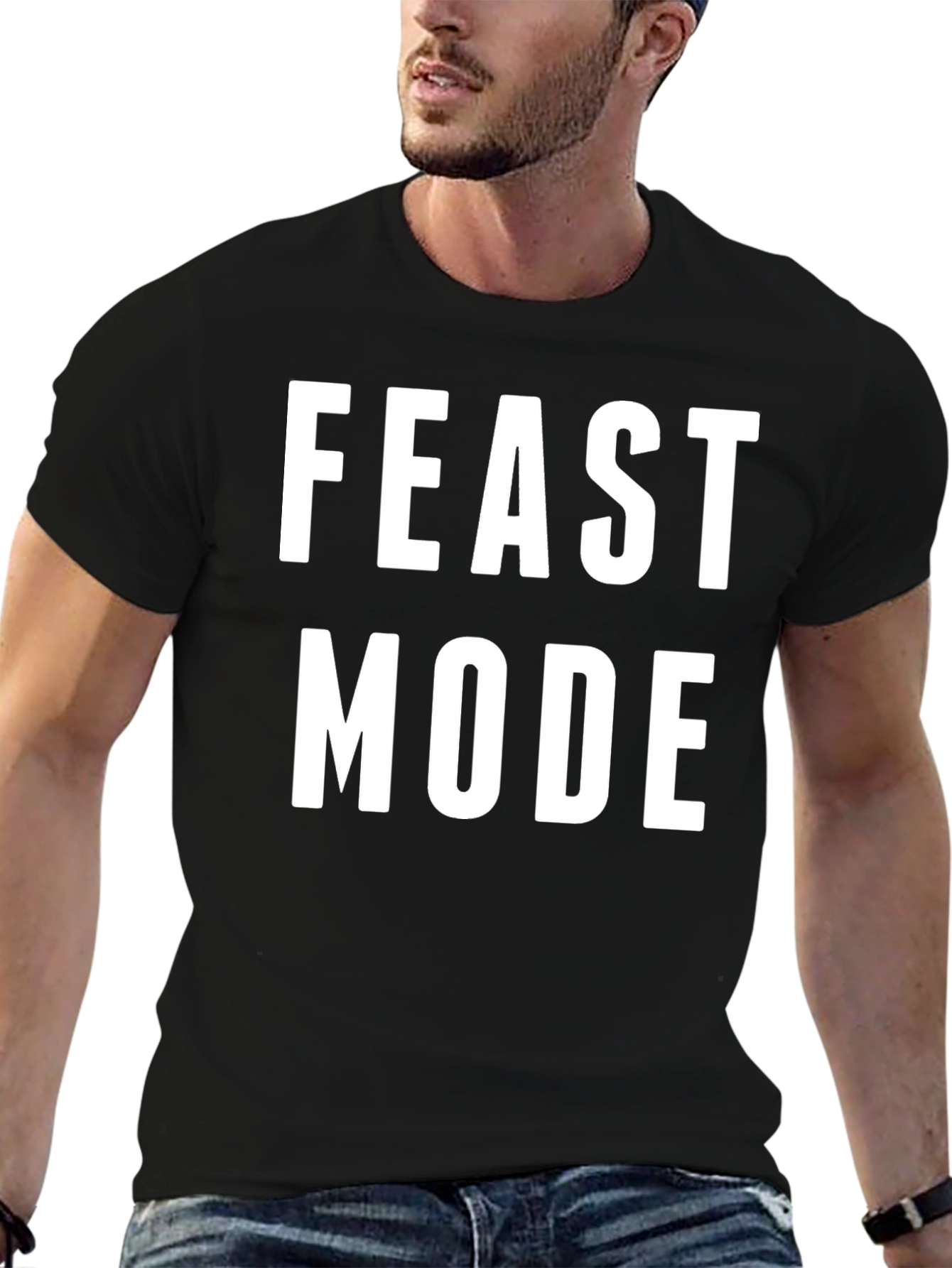 Feast Mode Black T-Shirt