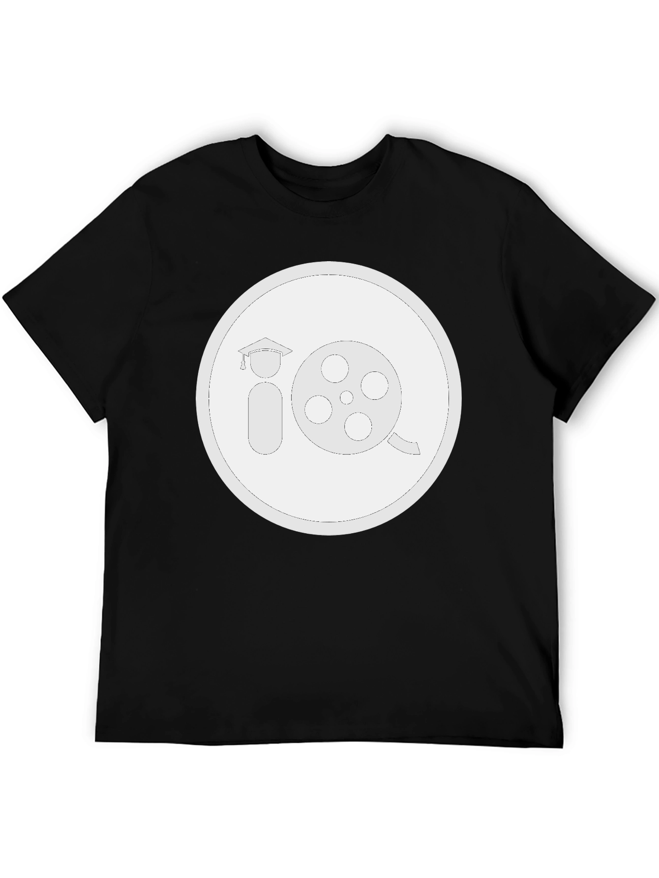 Film School T-Shirt - Black Crew Neck Tee