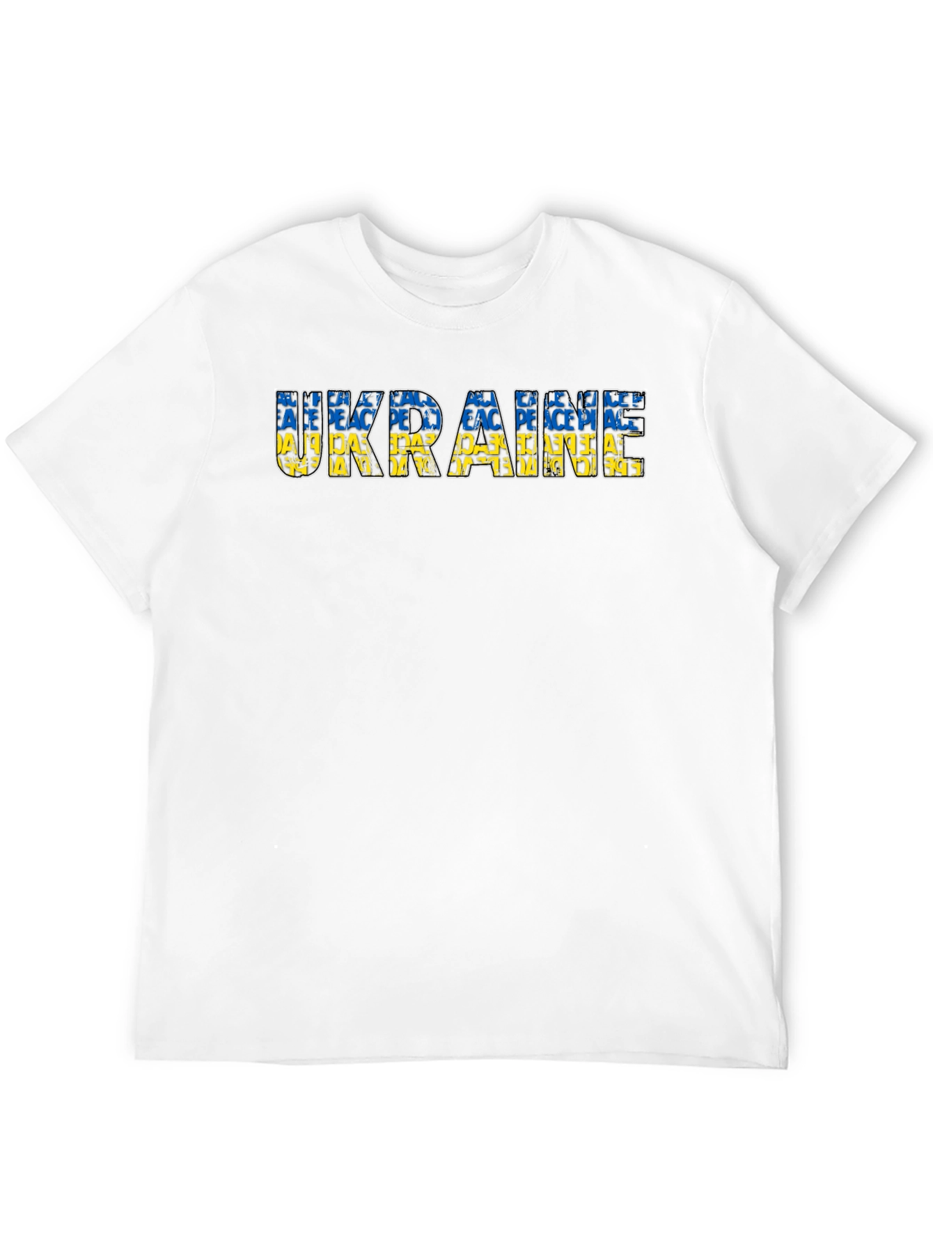 Ukraine Peace T-Shirt - Black Graphic Tee