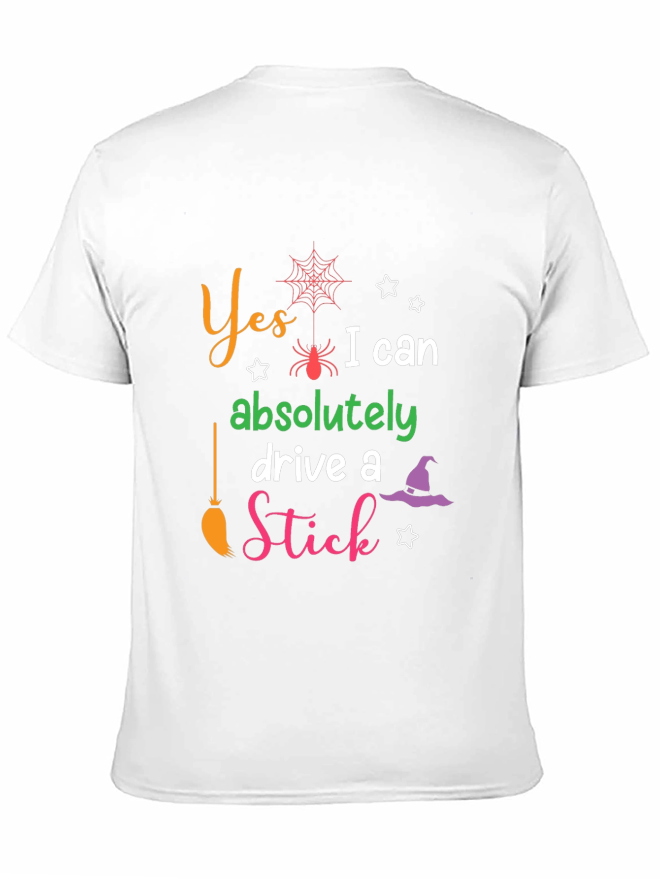 Yes I Can Drive a Stick Halloween T-Shirt