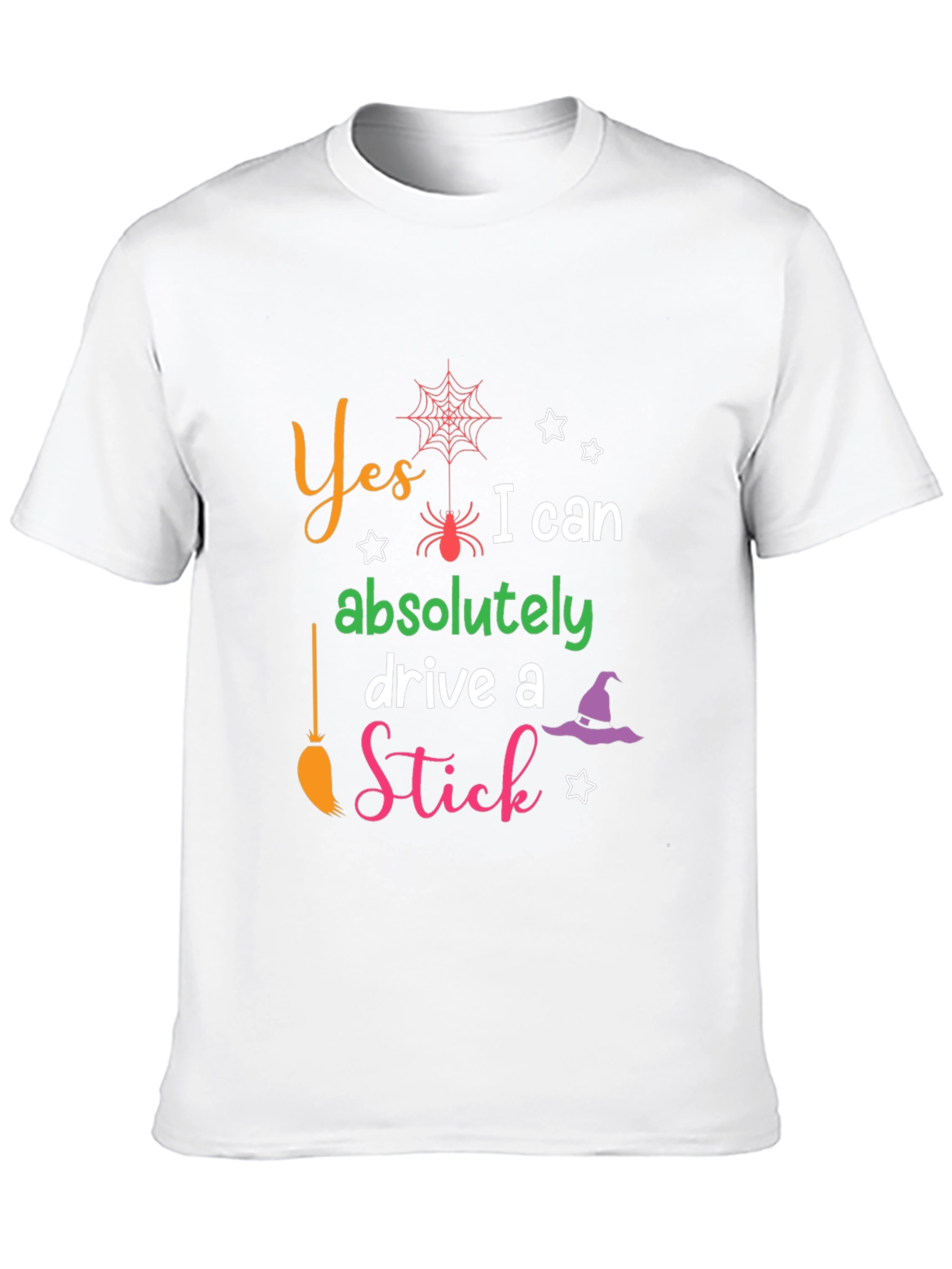 Yes I Can Drive a Stick Halloween T-Shirt