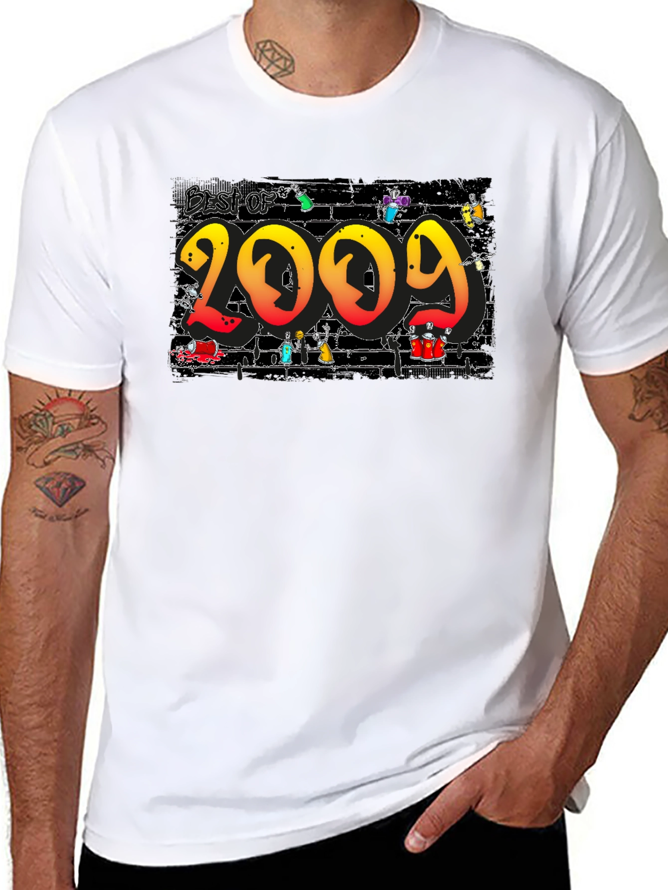 Best of 2009 Graphic Black T-Shirt
