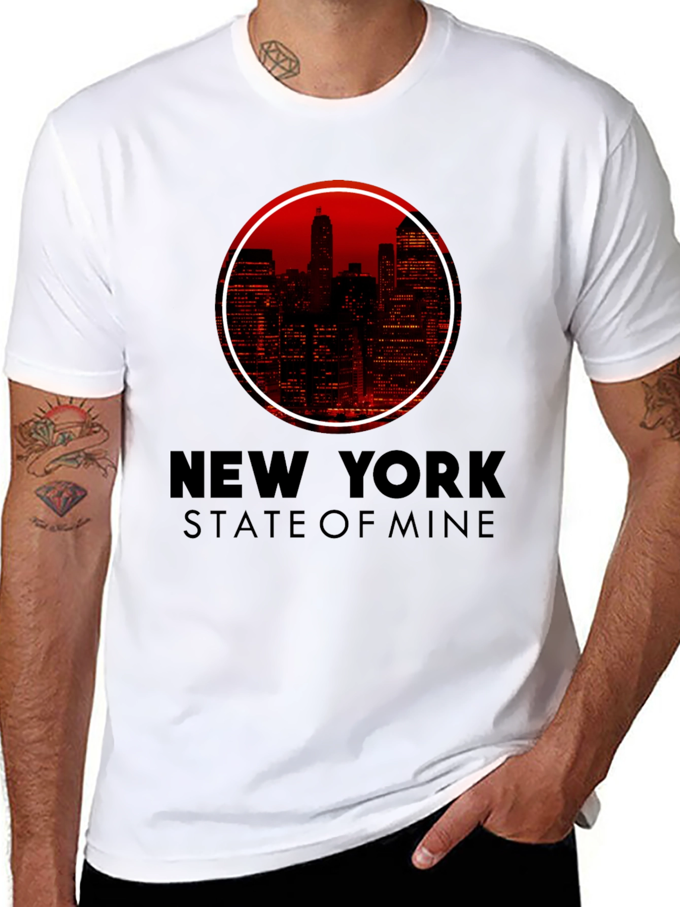 New York State of Mind Black T-Shirt