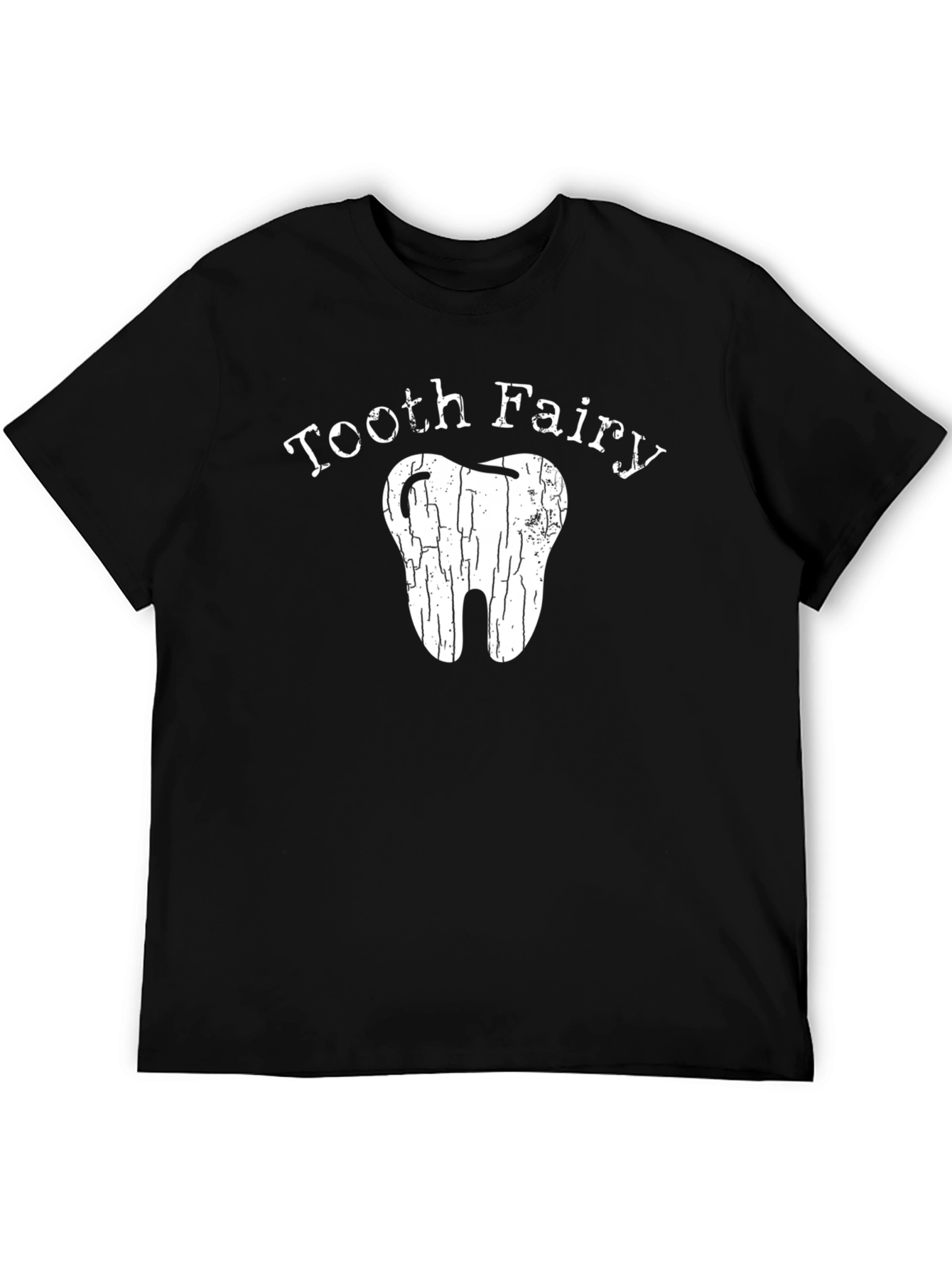Tooth Fairy Graphic Tee - Black Cotton T-Shirt