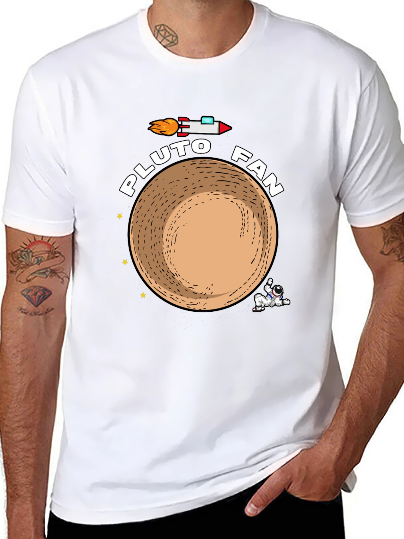 Pluto Fan T-Shirt - Space Lover Tee