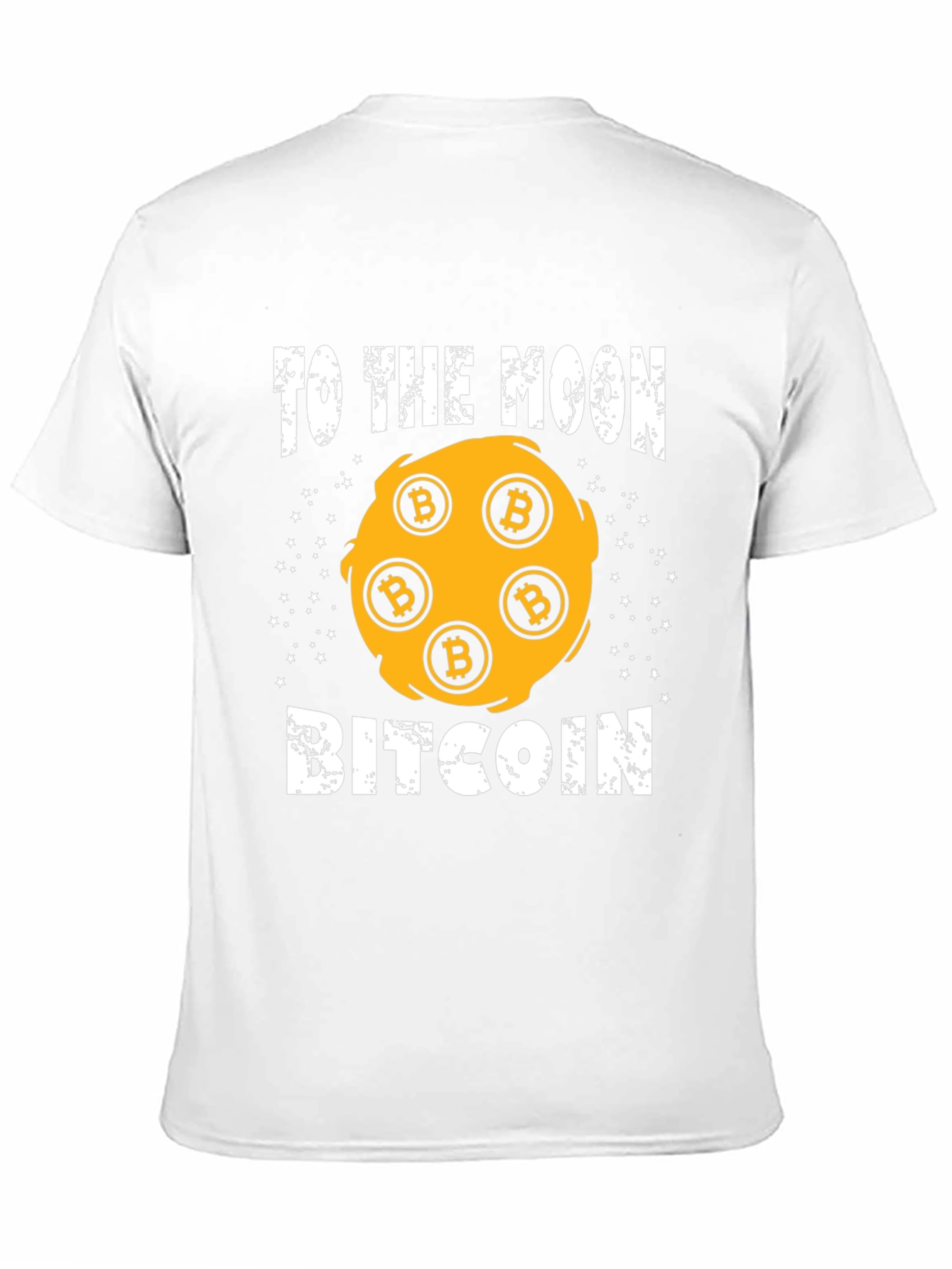 To The Moon Bitcoin Graphic Tee