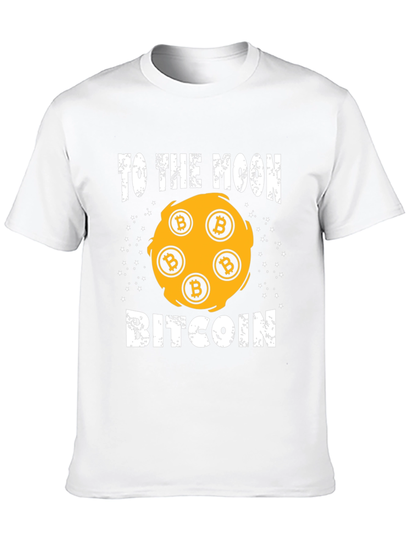 To The Moon Bitcoin Graphic Tee