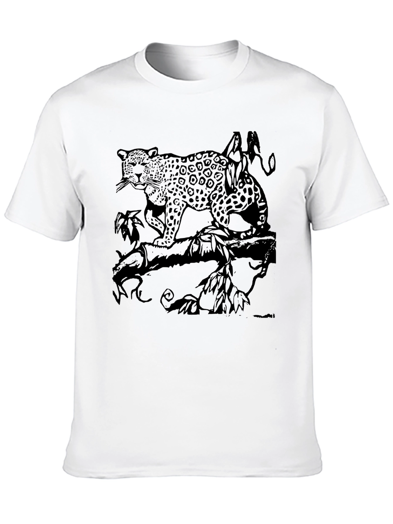 Leopard Print Graphic T-Shirt