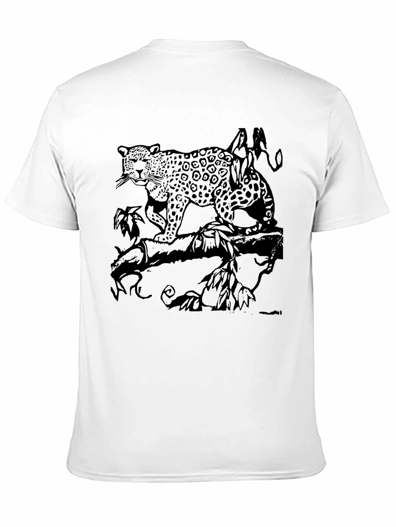 Leopard Print Graphic T-Shirt