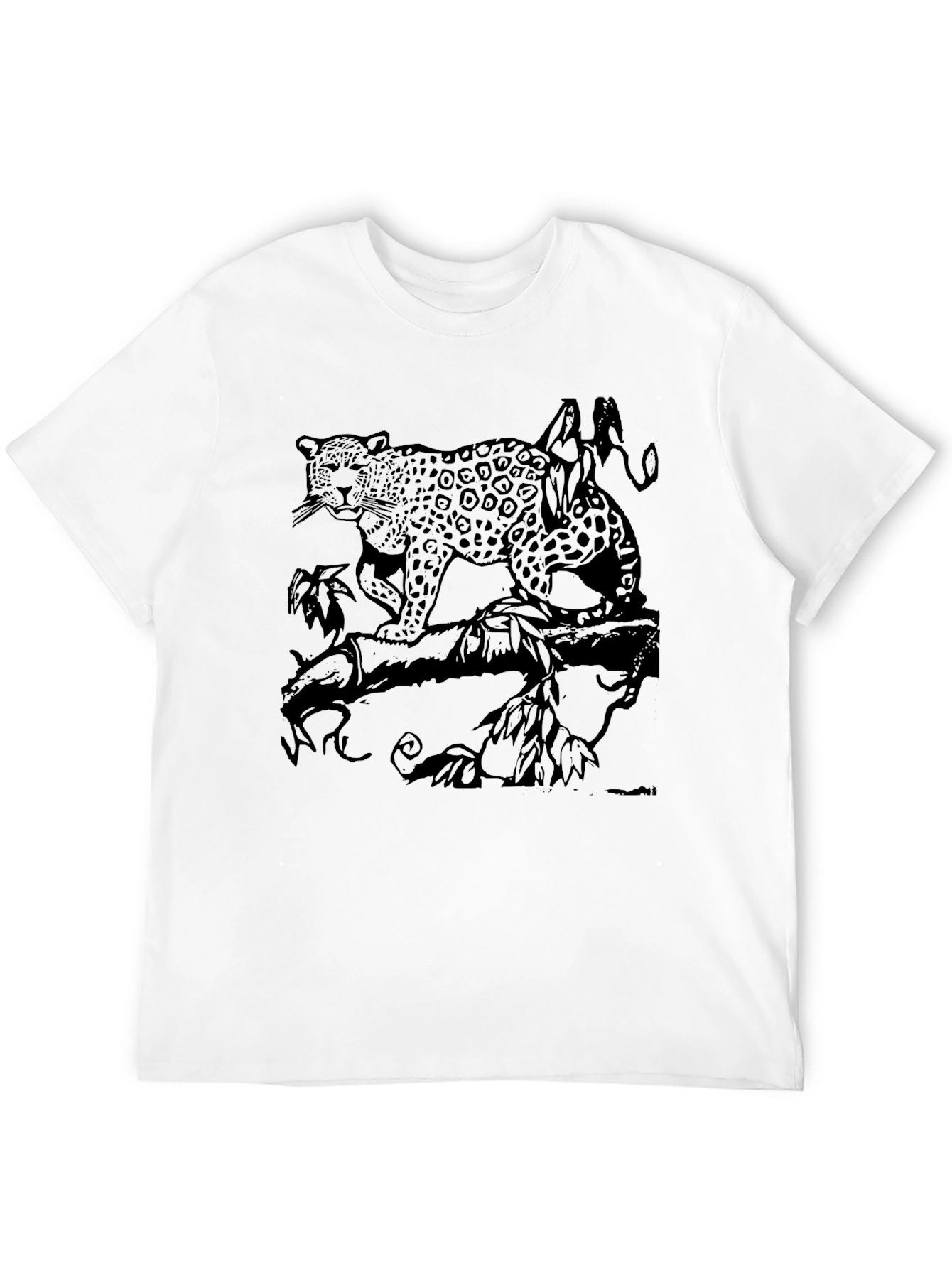 Leopard Print Graphic T-Shirt