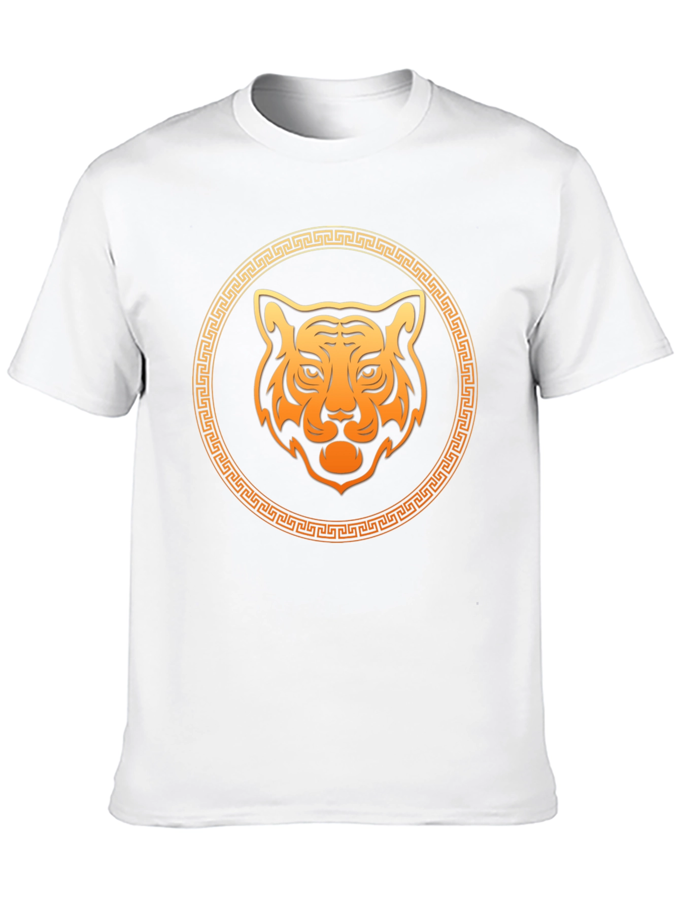 Tiger Graphic Black Tee - Trendy Mens T-Shirt