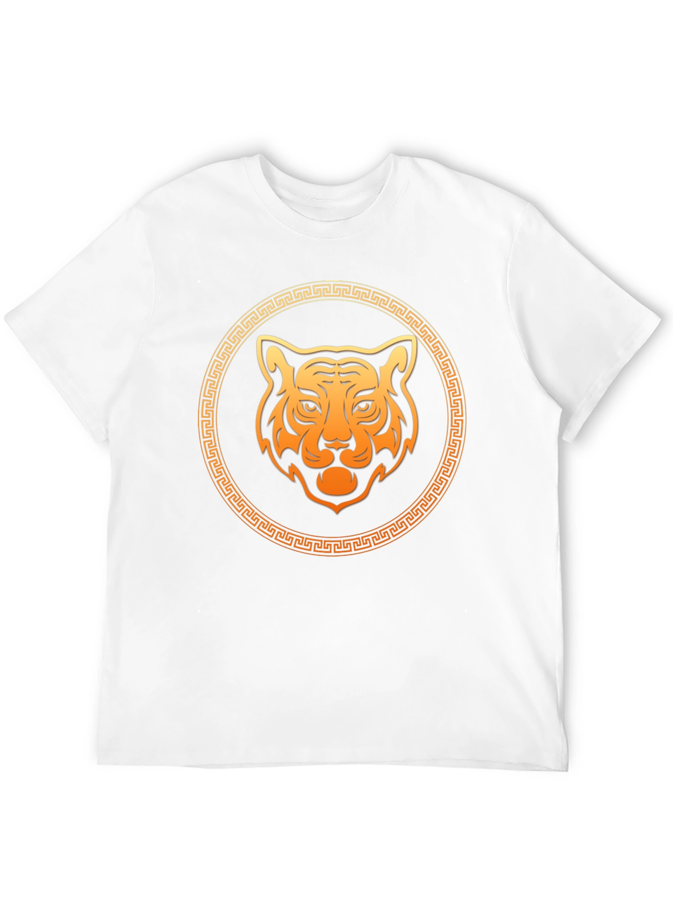 Tiger Graphic Black Tee - Trendy Mens T-Shirt