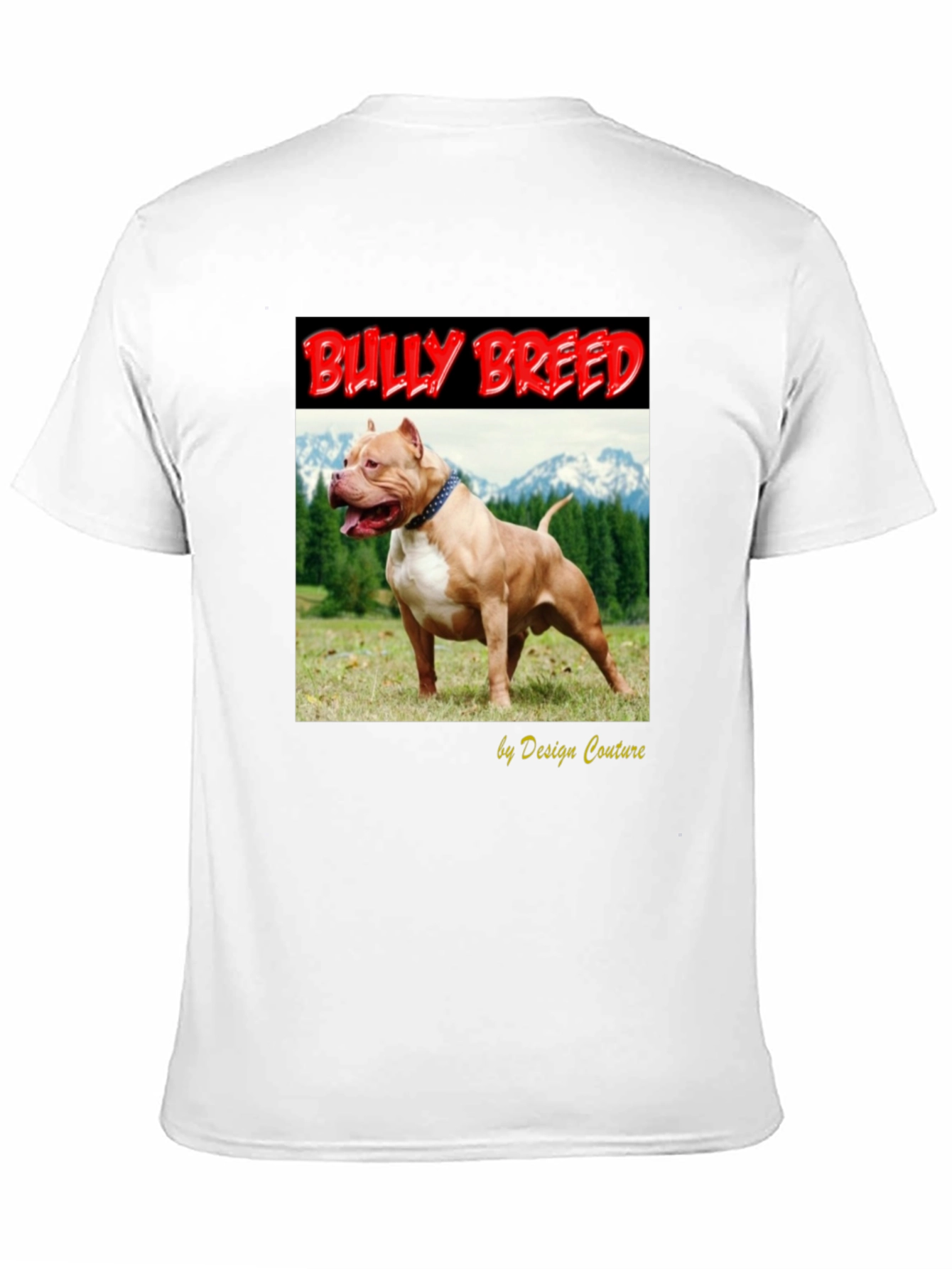 Bully Breed Dog Graphic Tee - Design Couture