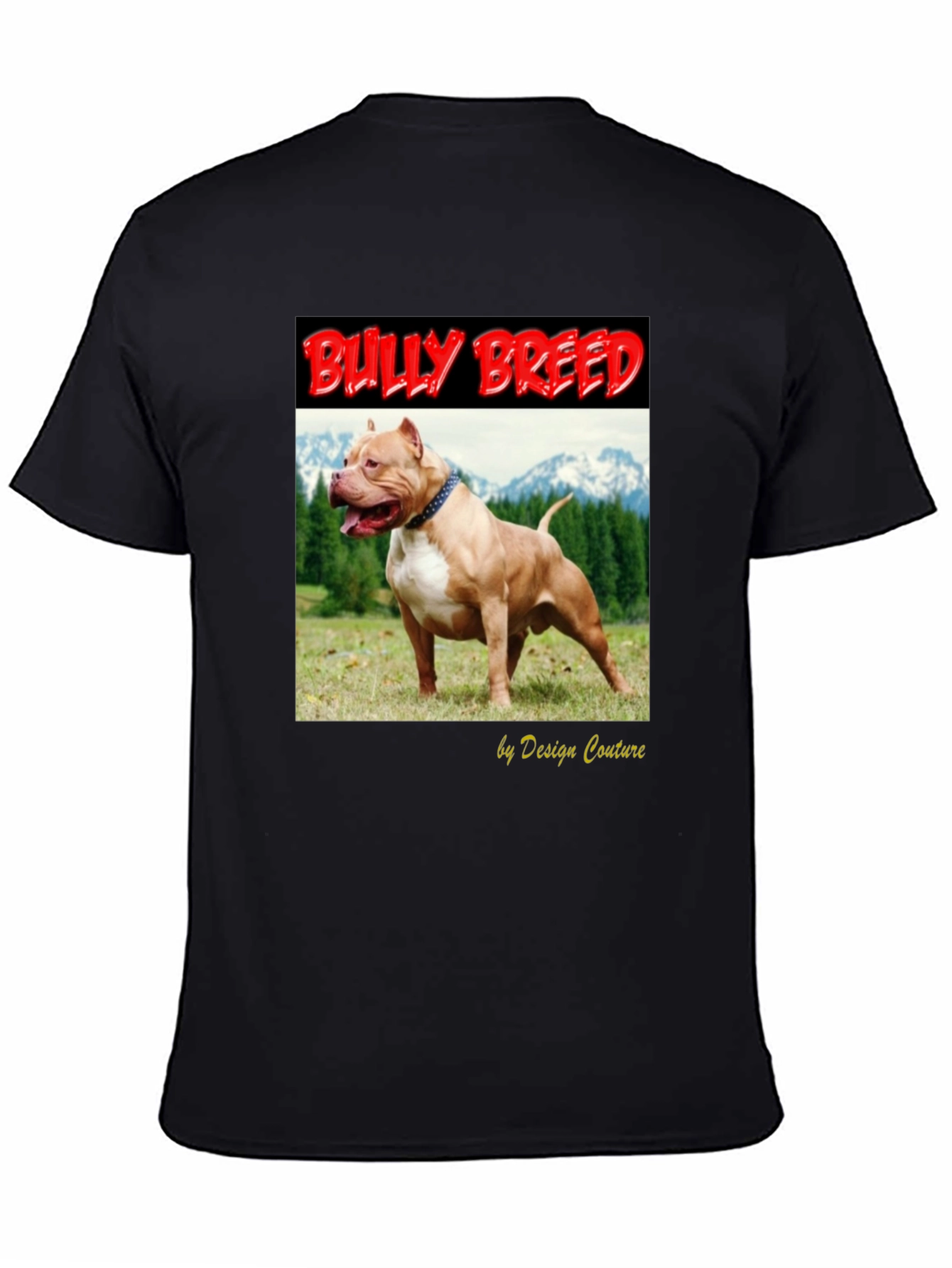 Bully Breed Dog Graphic Tee - Design Couture
