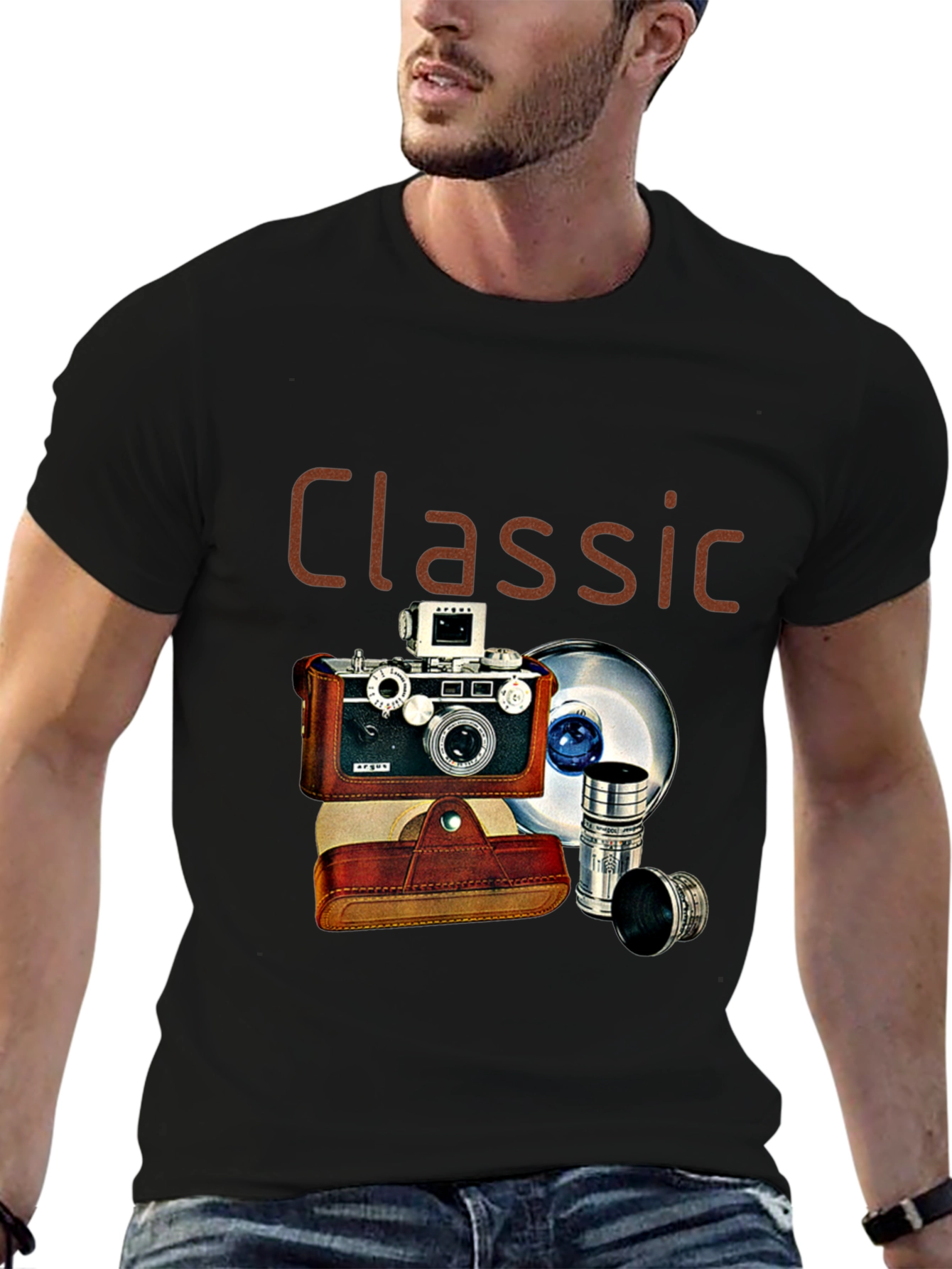 Classic Camera Graphic T-Shirt