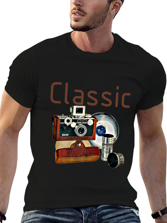 Classic Camera Graphic T-Shirt