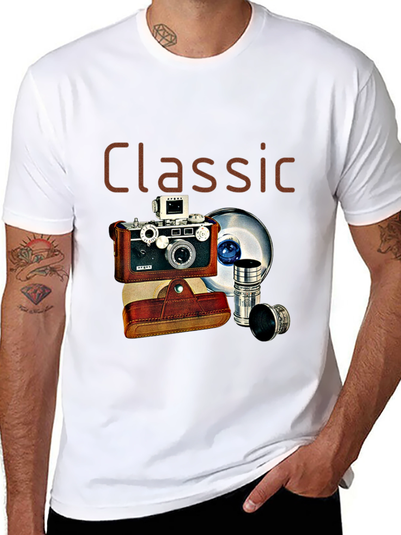 Classic Camera Graphic T-Shirt