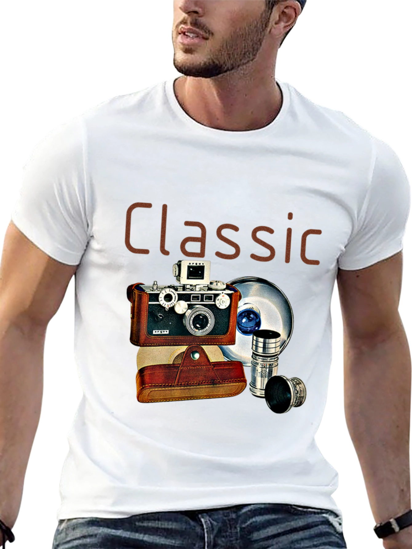 Classic Camera Graphic T-Shirt