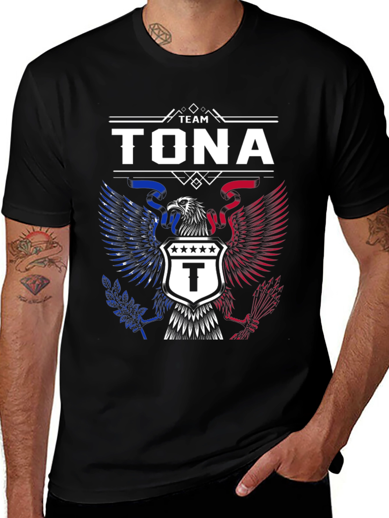 Team Tona Patriotic Eagle T-Shirt