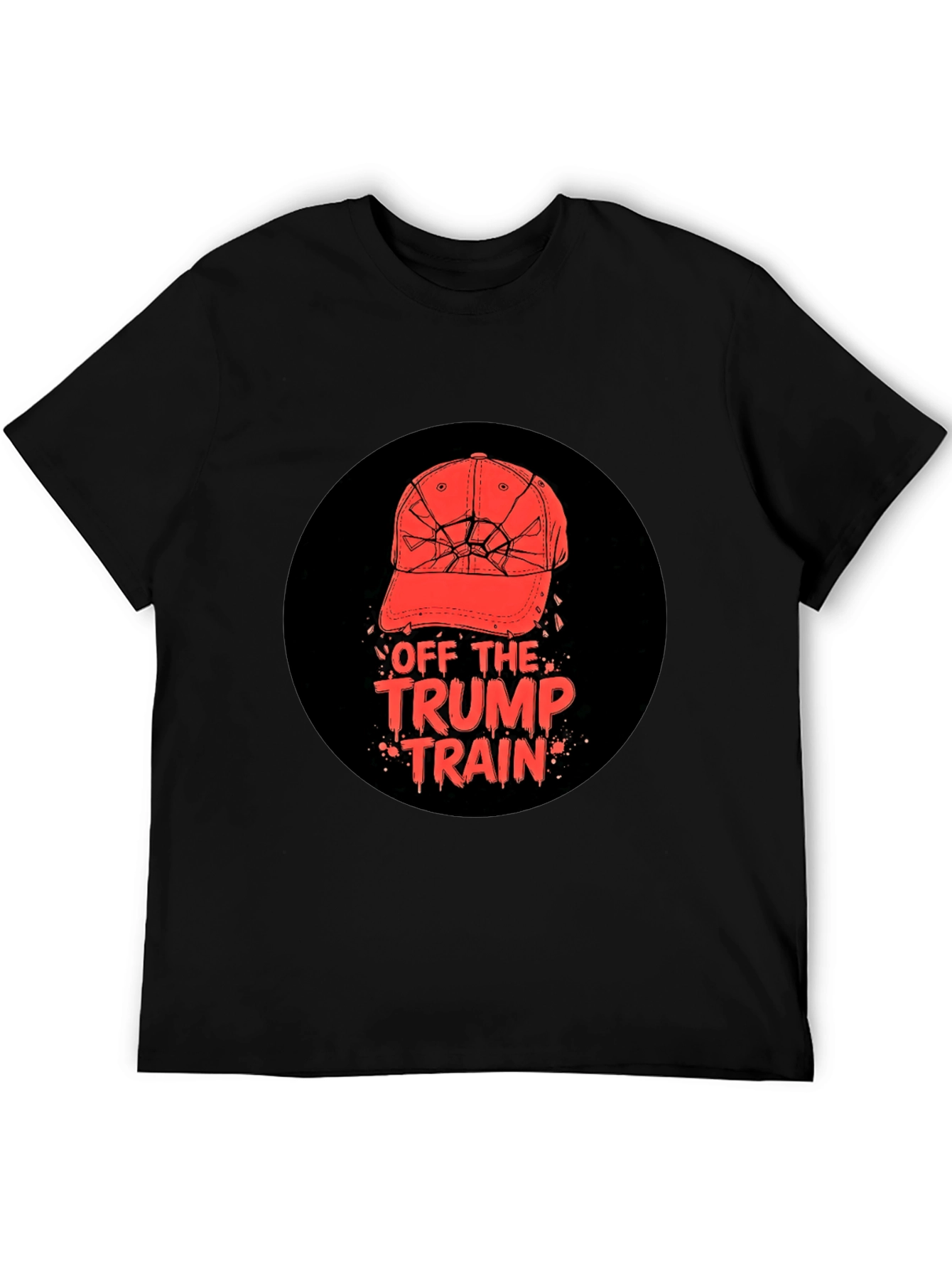 Off The Trump Train T-Shirt Anti-Trump