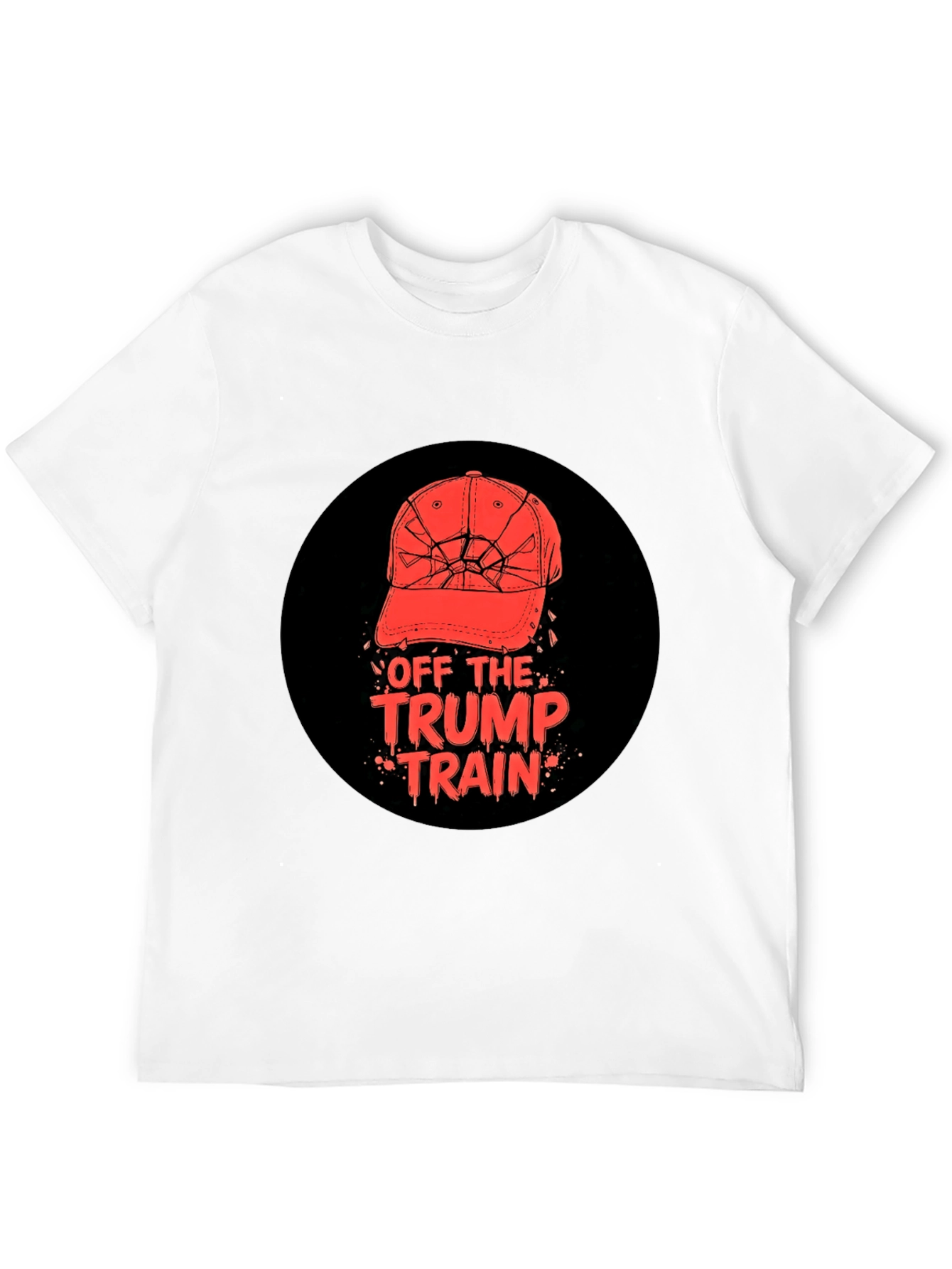 Off The Trump Train T-Shirt Anti-Trump