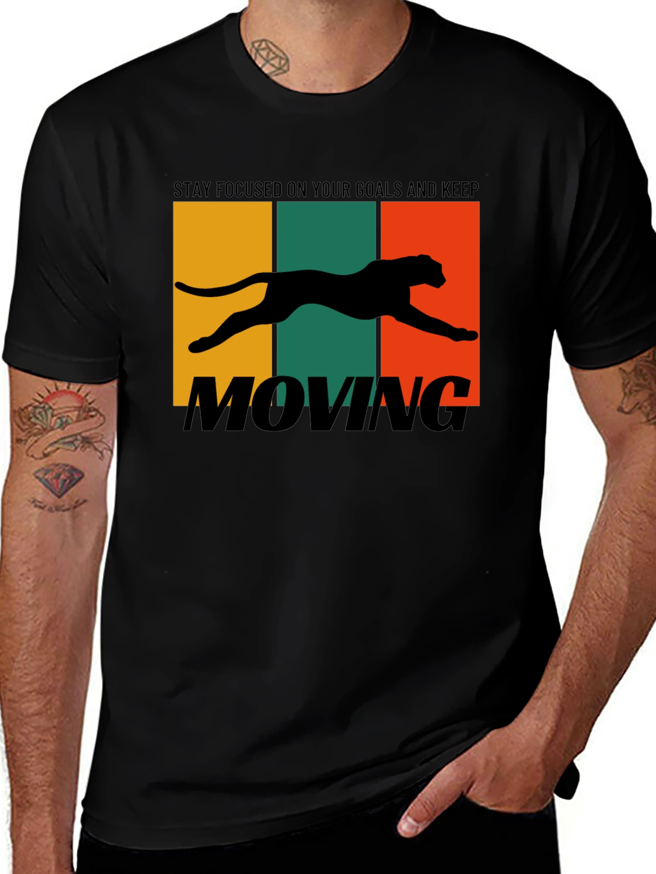 Motivational Black Panther T-Shirt