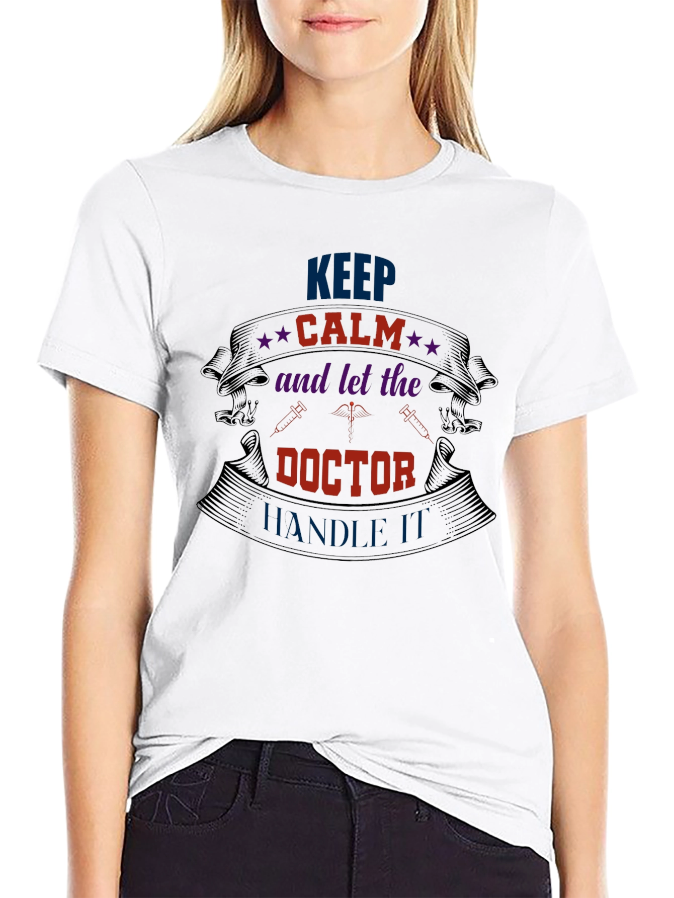 Keep Calm Doctor Graphic Tee
