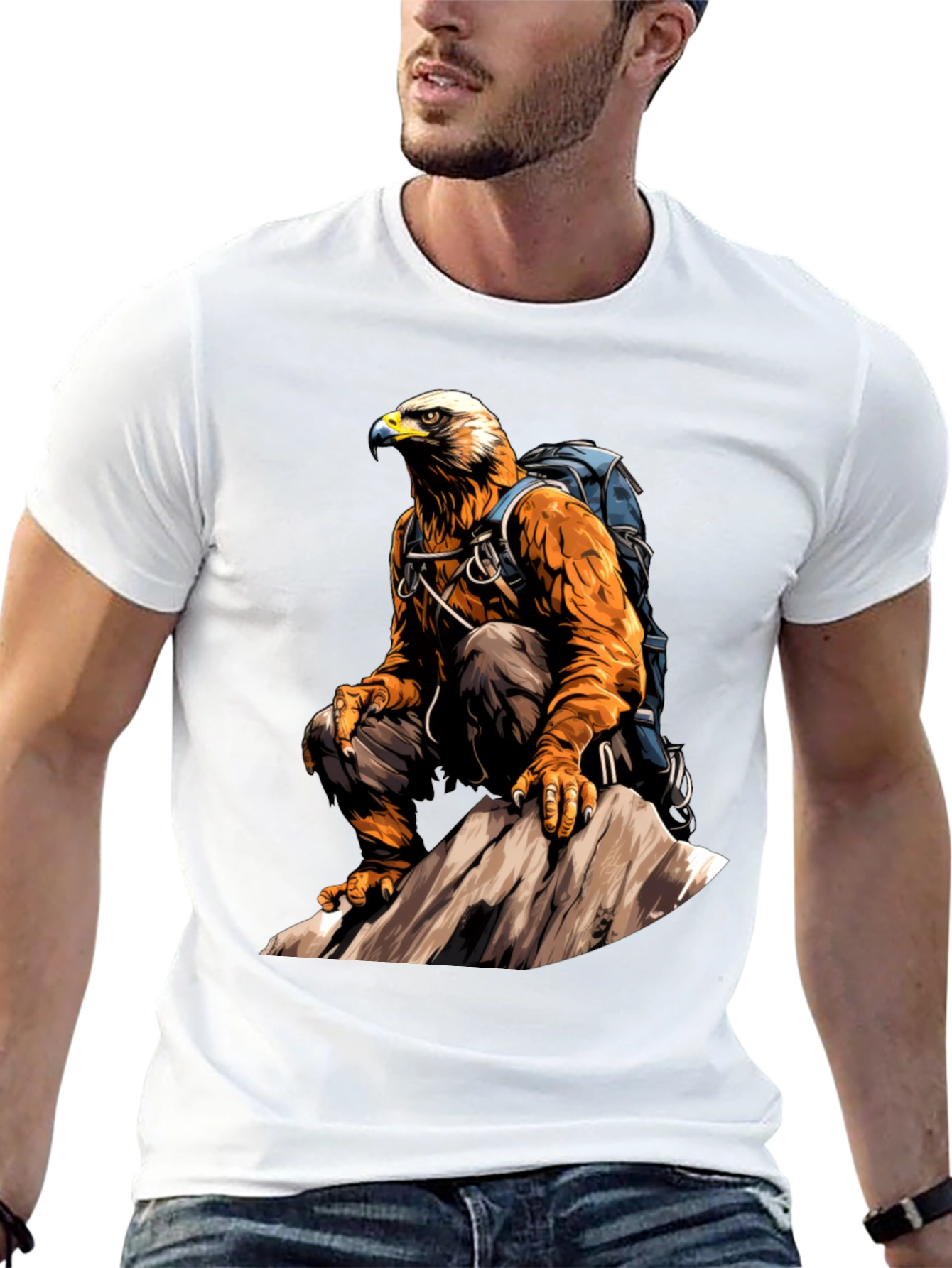 Eagle Hiker Graphic T-Shirt