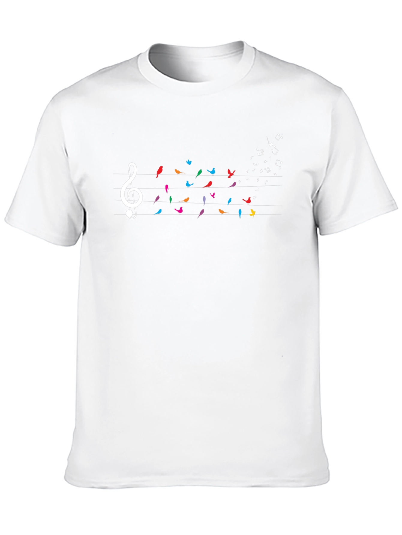 Musical Birds Graphic Tee
