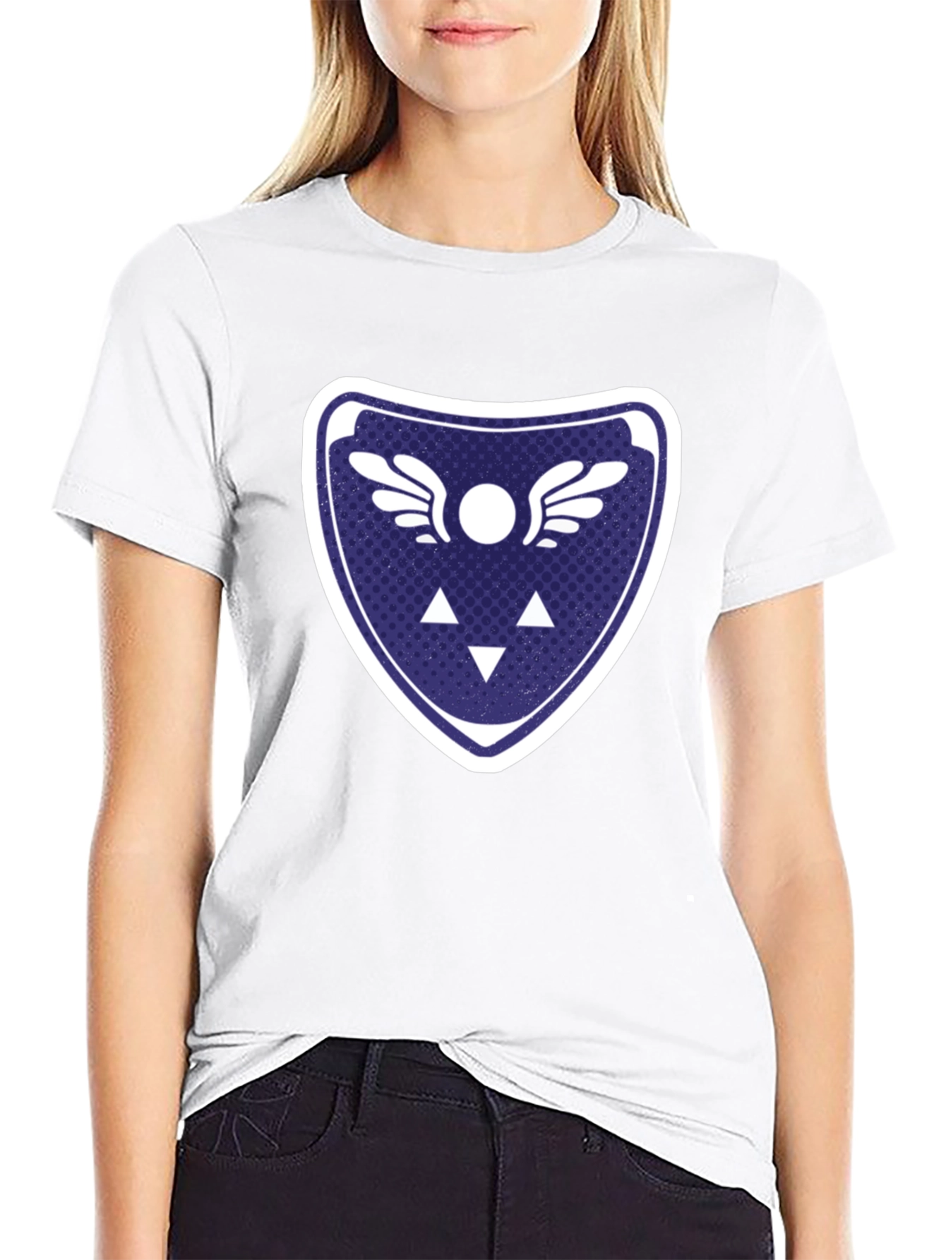 Emblem Graphic Print Mens T-Shirt
