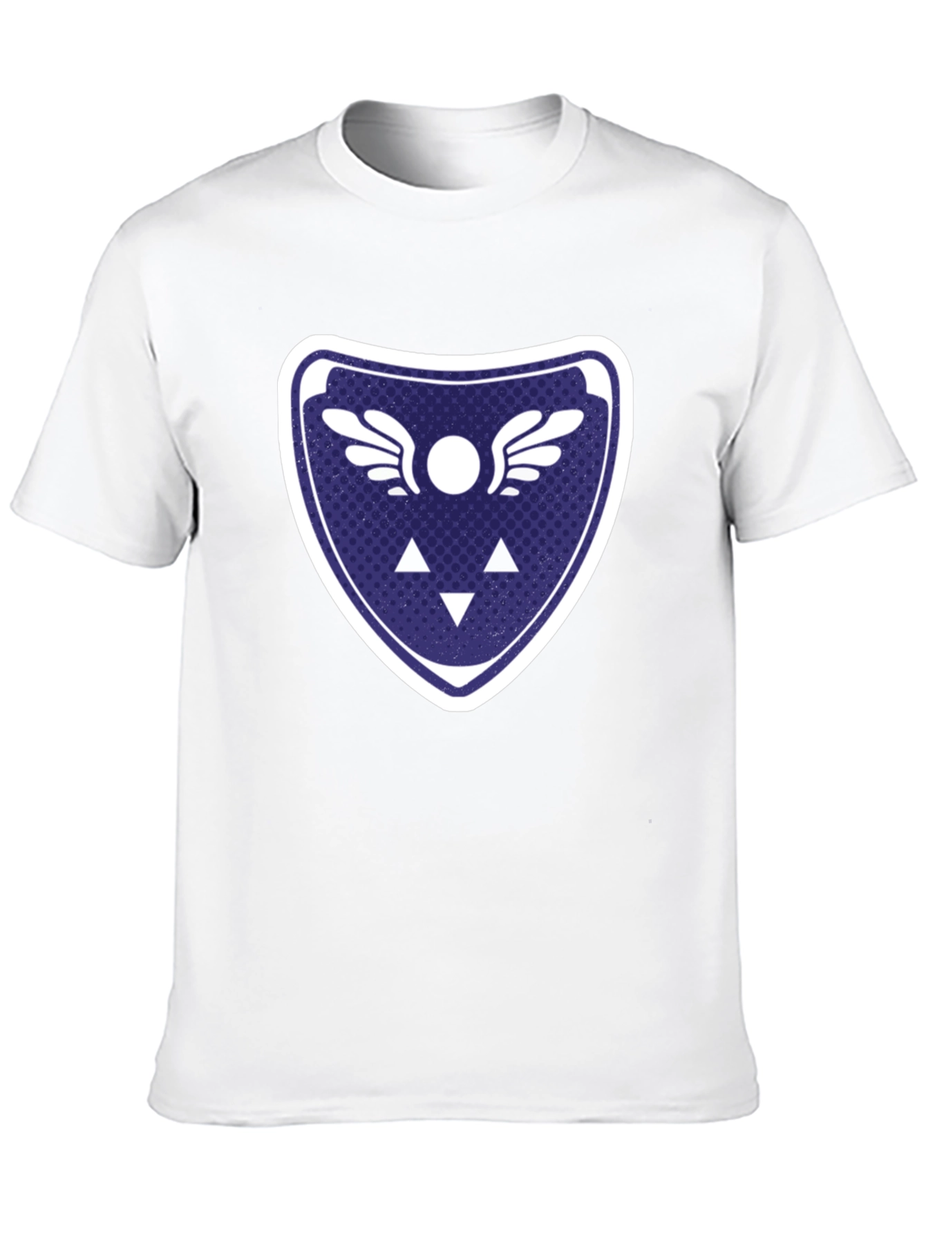 Emblem Graphic Print Mens T-Shirt