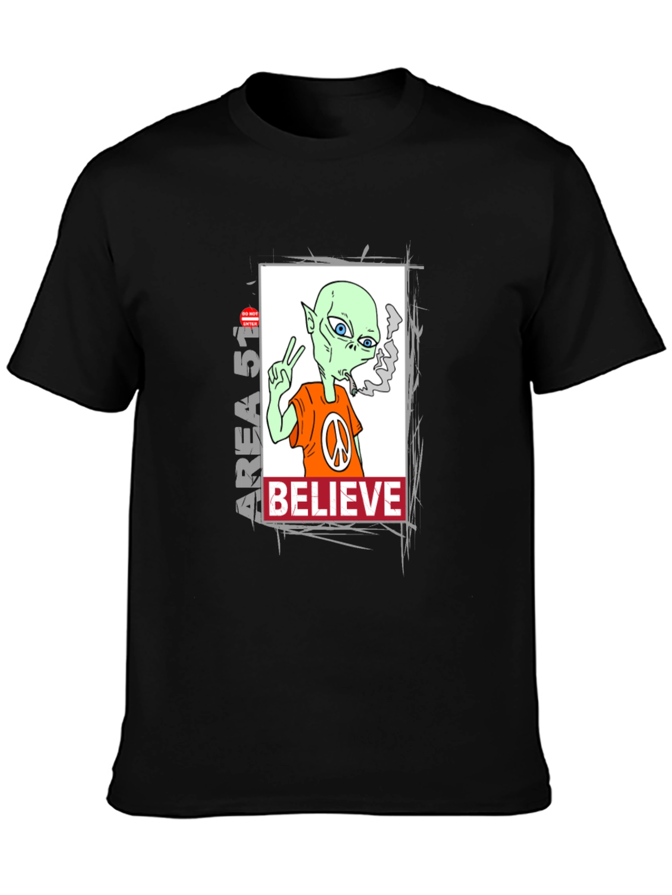 Area 51 Alien Believe Graphic Tee