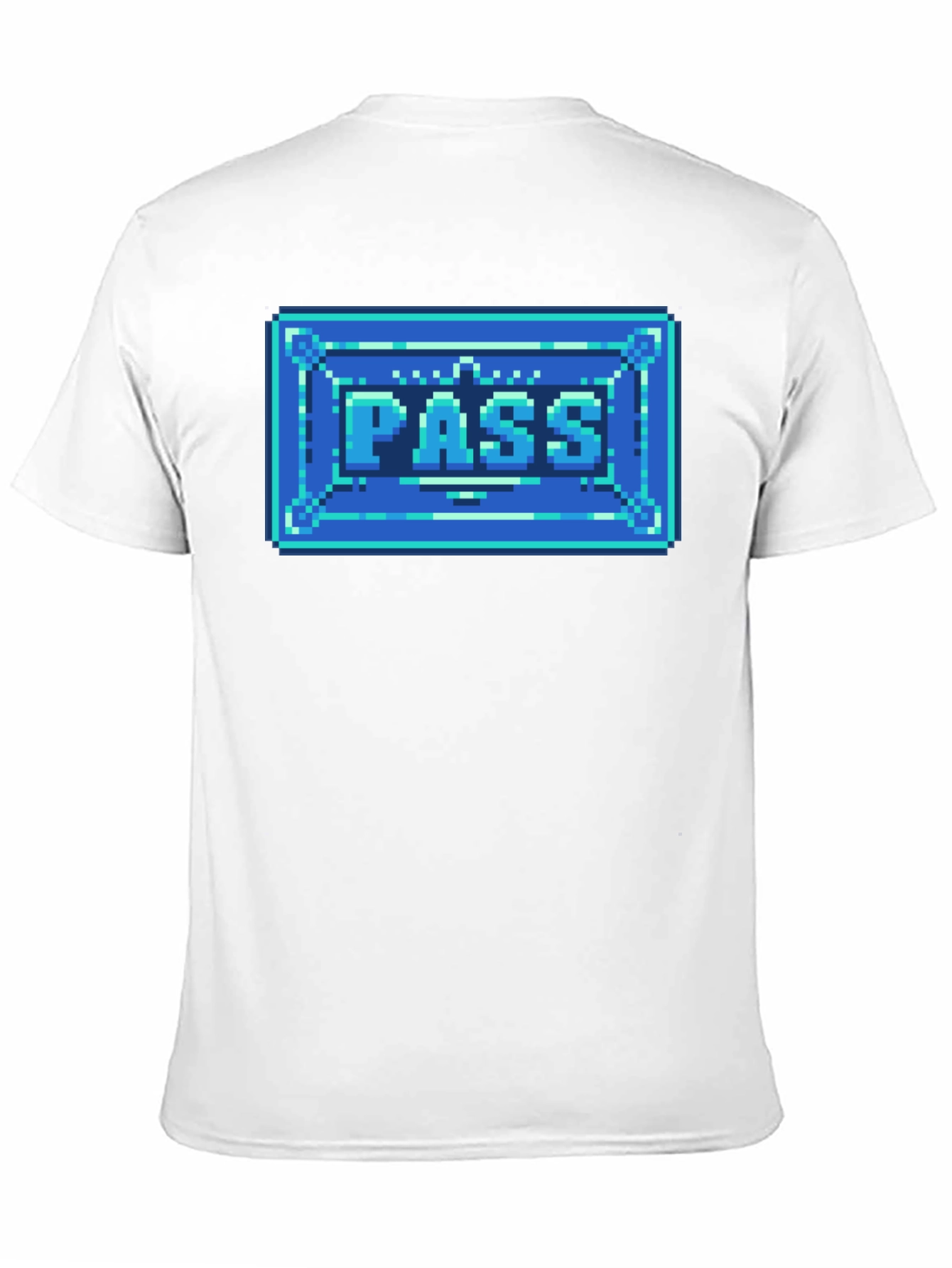 8-Bit Pass T-Shirt - Retro Gaming Style