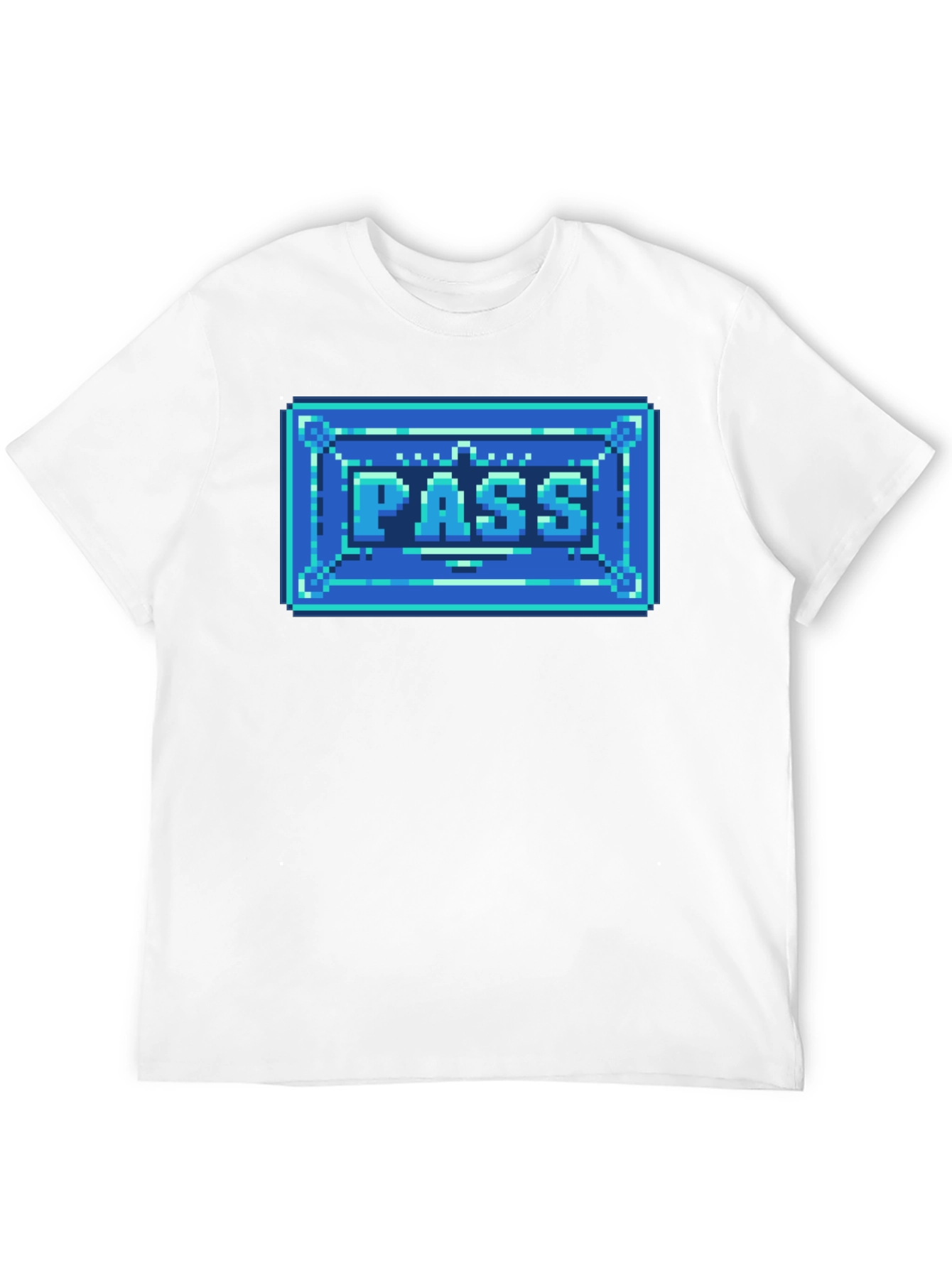 8-Bit Pass T-Shirt - Retro Gaming Style